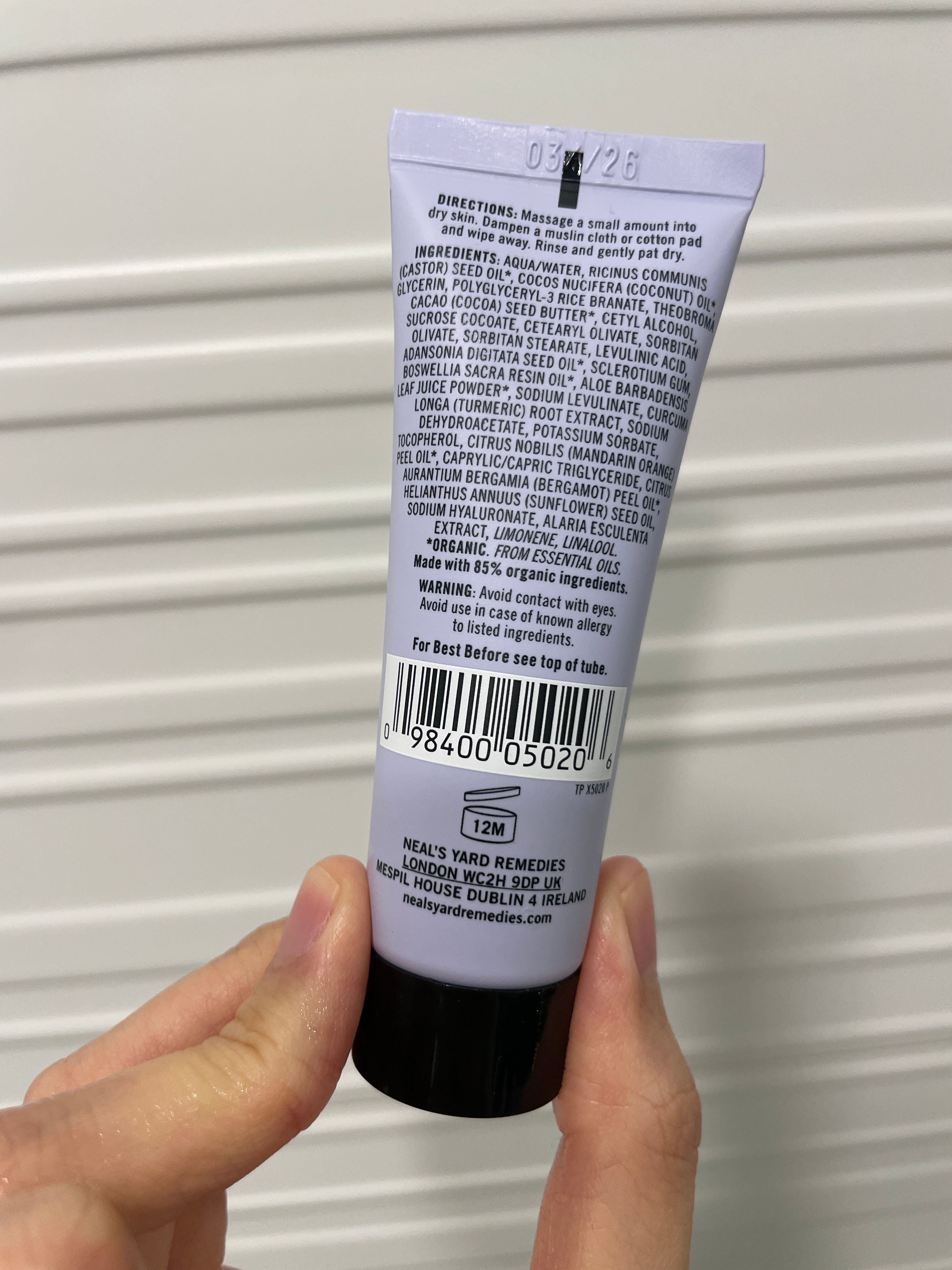 Neal’s Yard Remedies 乳香賦活卸妝潔面霜 真實評價/用後感 byBl****ng 1 Neal’s Yard Remedies 乳香賦活卸妝潔面霜 真實評價/實測照片 byBl****ng 1