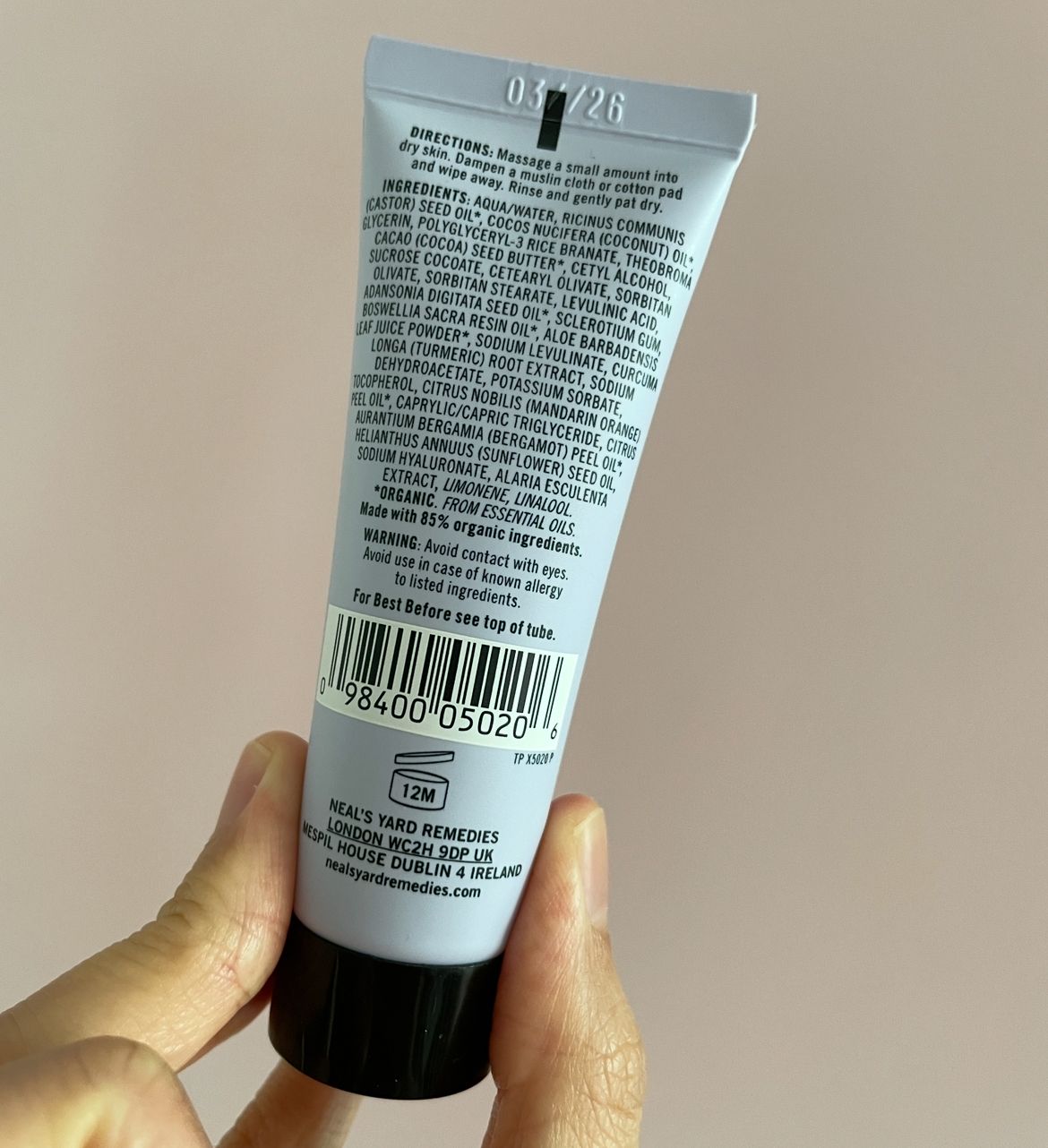 Neal’s Yard Remedies 乳香賦活卸妝潔面霜 真實評價/用後感 byMon****tar 2 Neal’s Yard Remedies 乳香賦活卸妝潔面霜 真實評價/實測照片 byMon****tar 2