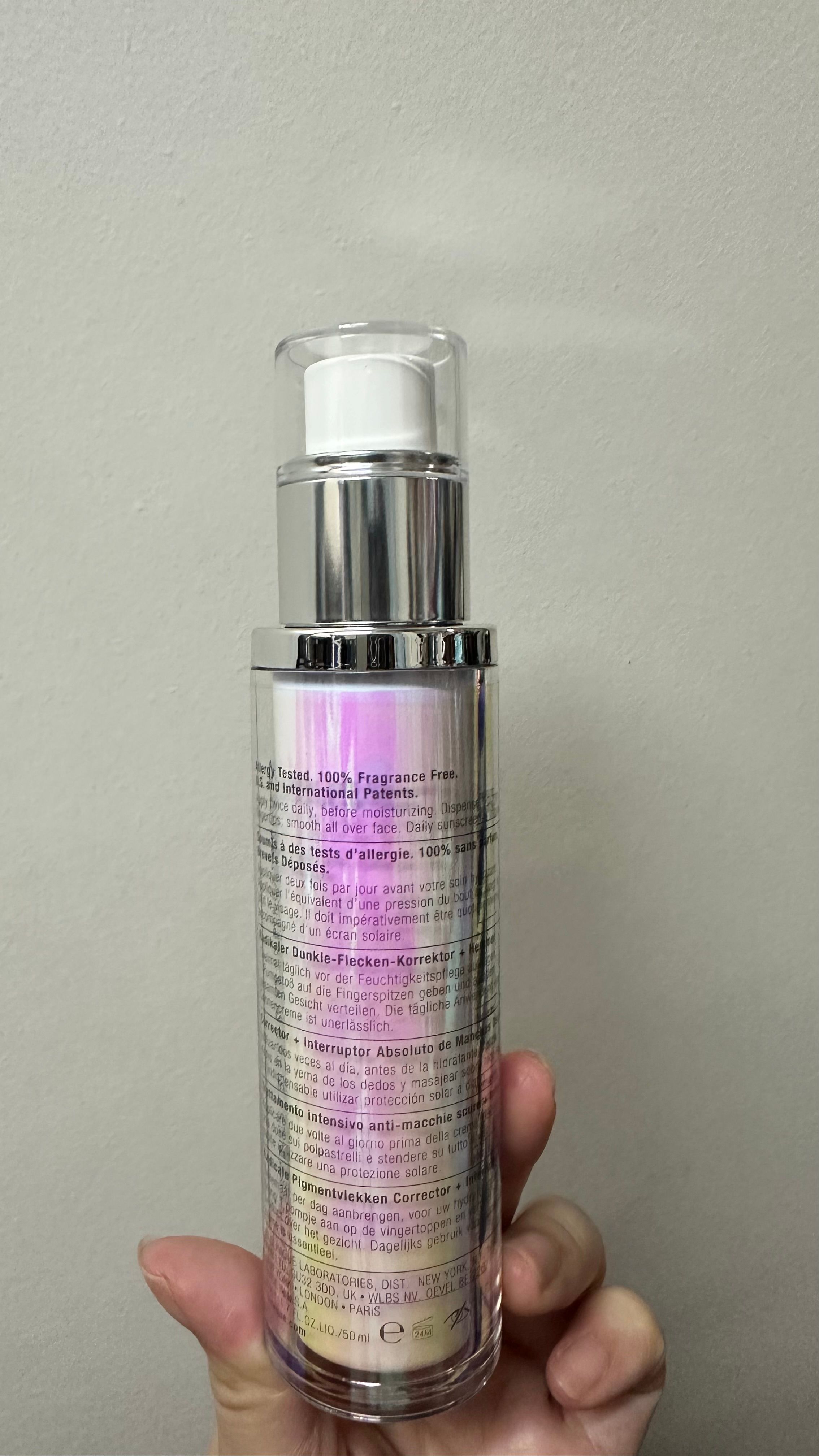 Clinique 勻淨科研亮白淡斑雙效精華 Even Better Clinical Dark Spot Corrector and Optimizer 真實評價/實測照片 byzoe**************.hk 1