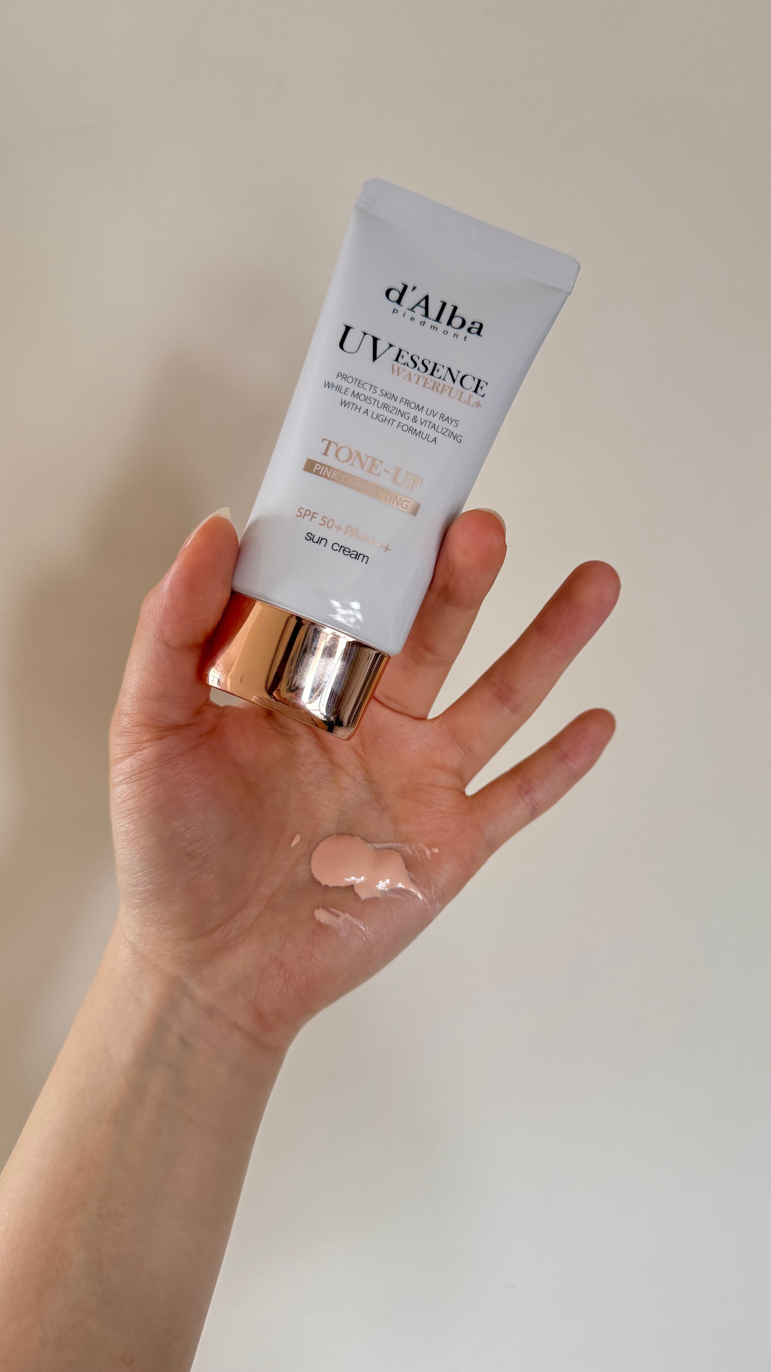 d'Alba 水潤去黃去暗沉提亮UV防曬霜 真實評價/實測照片 byjos*************com 1