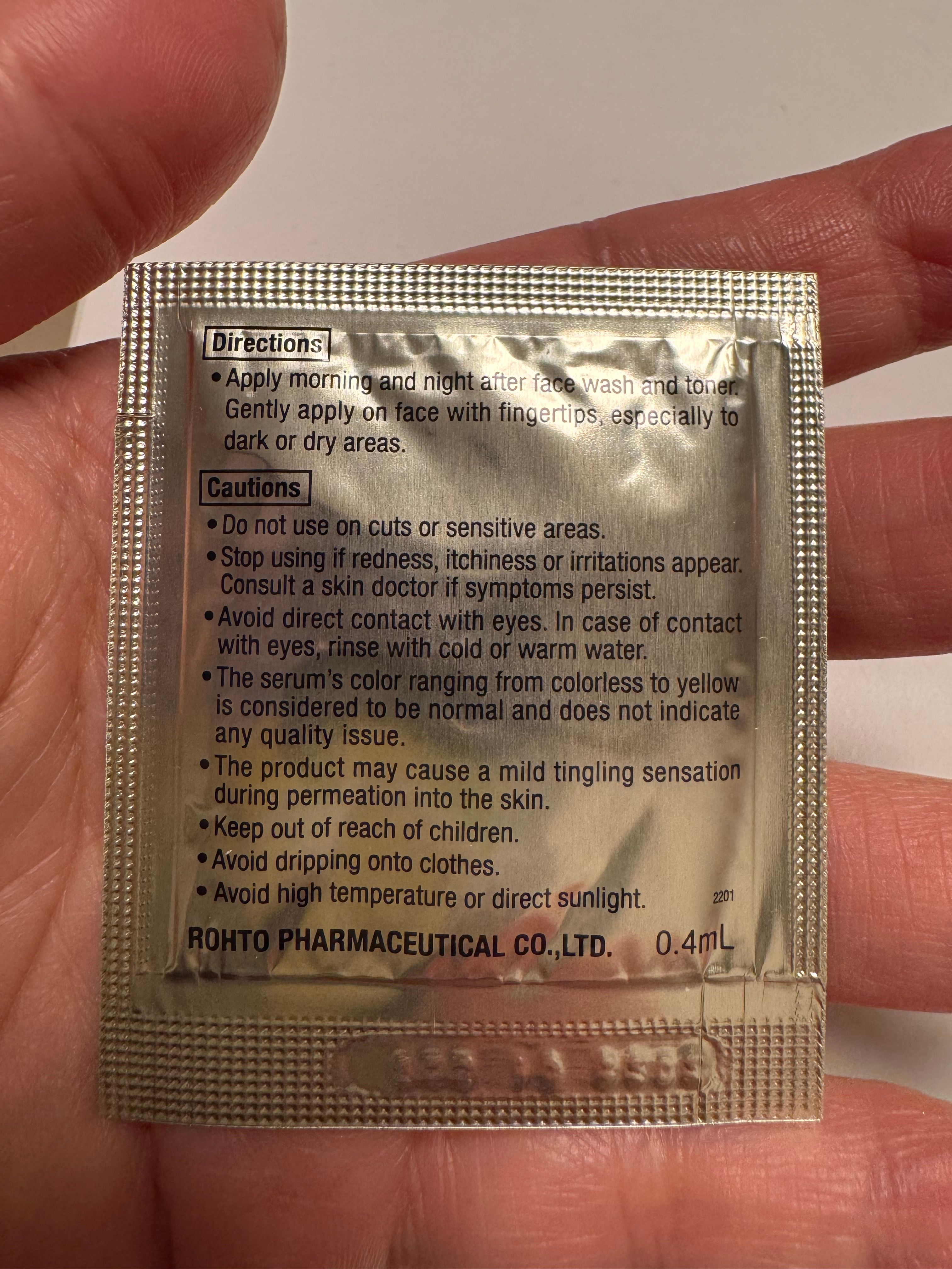 Dermacept C25 25% 純維他命 C真皮營養液 Vitamin C25 Serum 真實評價/用後感 bykla************com 2 Dermacept C25 25% 純維他命 C真皮營養液 Vitamin C25 Serum 真實評價/實測照片 bykla************com 2