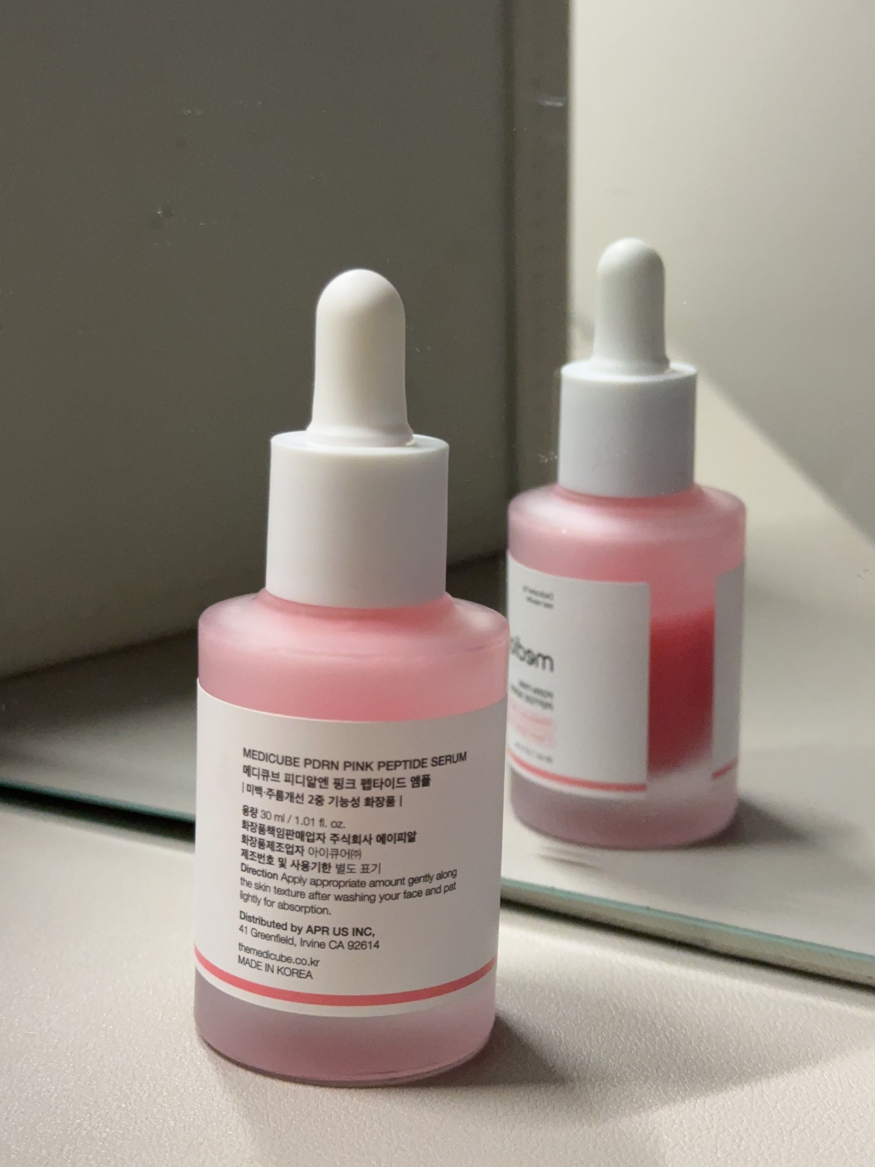 Medicube PDRN 粉紅胜肽膠原蛋白安瓶 真實評價/實測照片 bybe****be 1