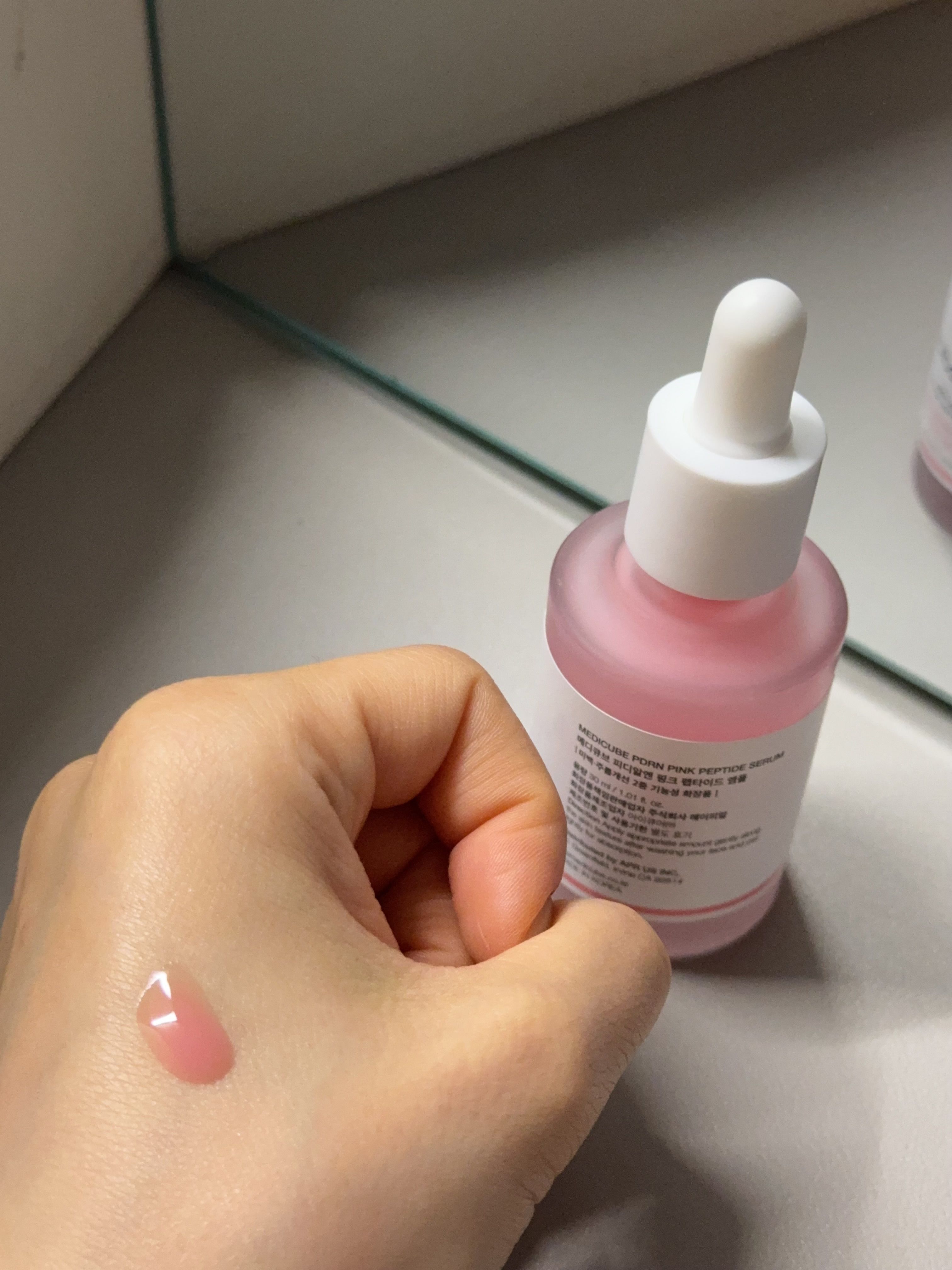 Medicube PDRN 粉紅胜肽膠原蛋白安瓶 真實評價/實測照片 bybe****be 1