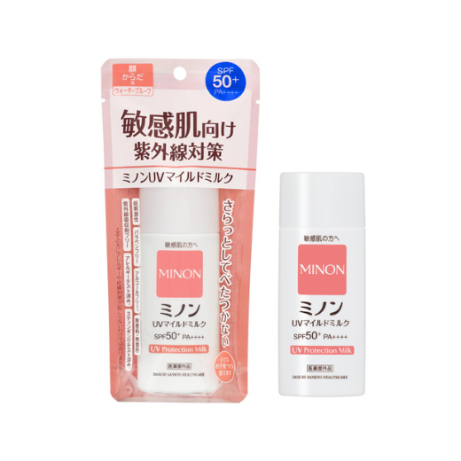 Minon Amion Moist 敏感肌溫和物理防曬乳液 SPF50+PA++++ 