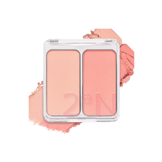 2aN 雙色水彩胭脂盤