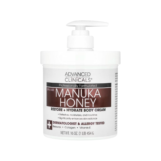 Advanced Clinicals 麥盧卡蜂蜜 修復滋潤身體乳