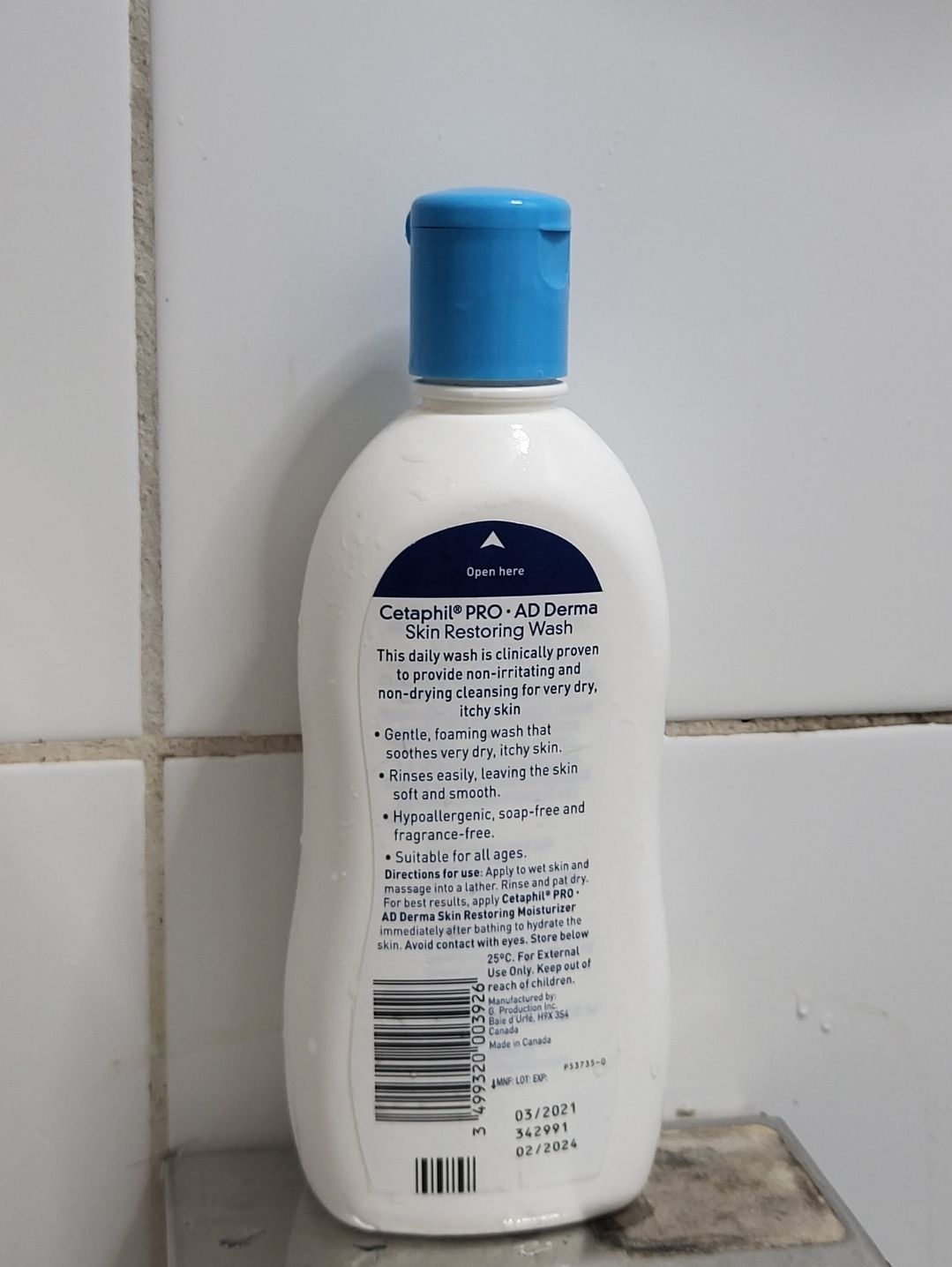 Cetaphil 舒特膚倍加護醫學濕疹配方 – 潔膚露 真實評價/用後感 by* 1 Cetaphil 舒特膚倍加護醫學濕疹配方 – 潔膚露 真實評價/實測照片 by* 1