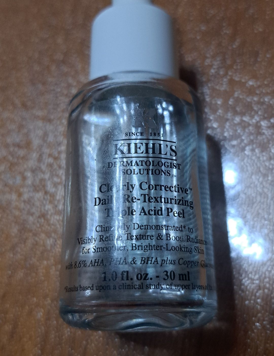Kiehl's 醫學三酸煥膚精華 真實評價/實測照片 byR**e 1