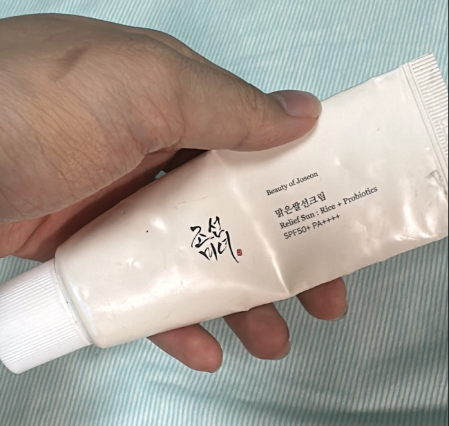 Beauty of Joseon 有機米糠益力菌防曬霜 真實評價/實測照片 byhol****************com 1