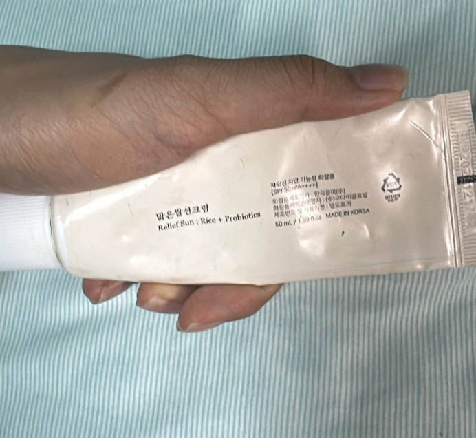 Beauty of Joseon 有機米糠益力菌防曬霜 真實評價/實測照片 byhol****************com 2