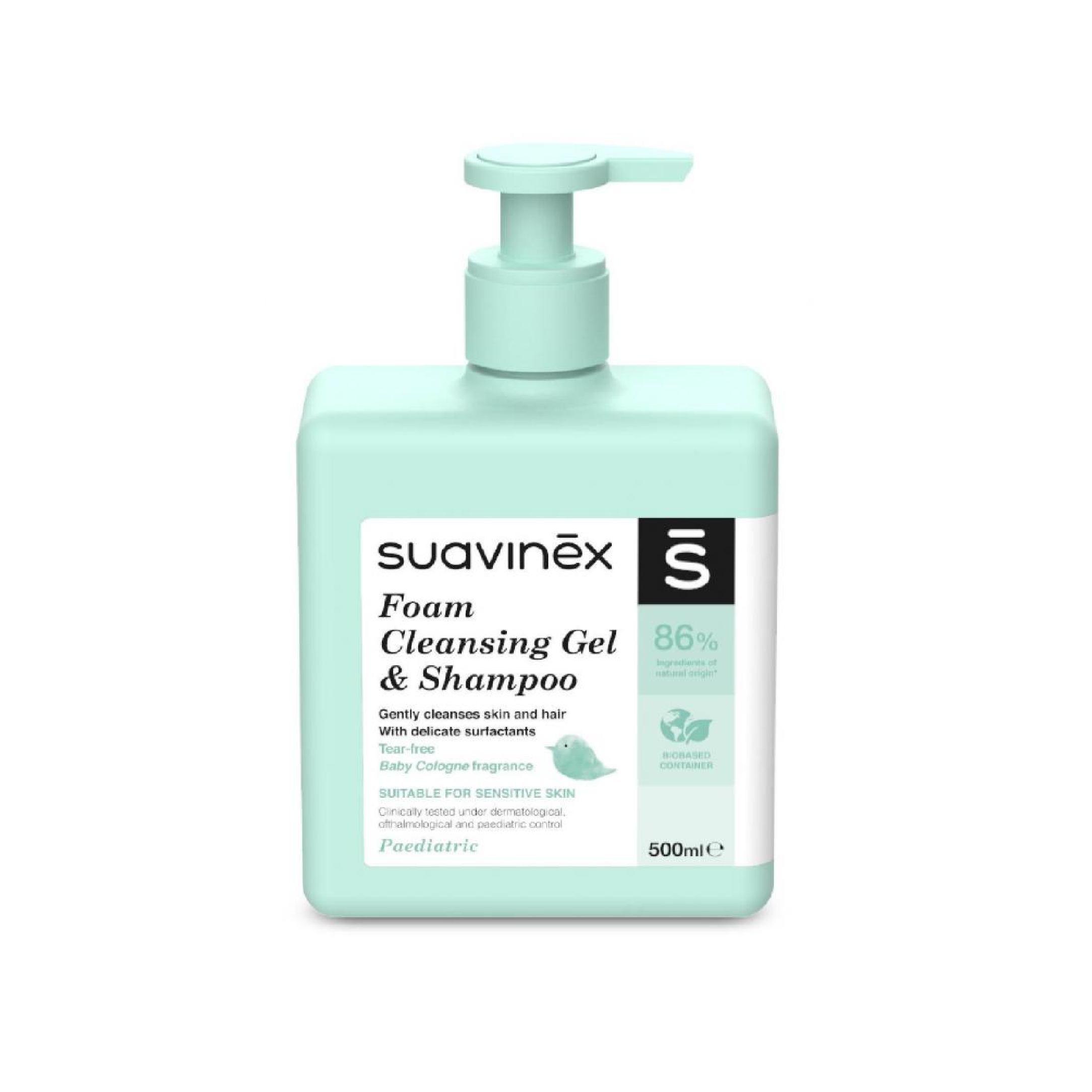 Suavinex 嬰幼兒二合一沐浴露洗髮水