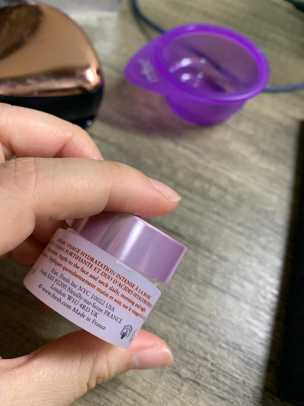 Fresh 玫瑰深層保濕面霜 真實評價/實測照片 byapp*****************.hk 2