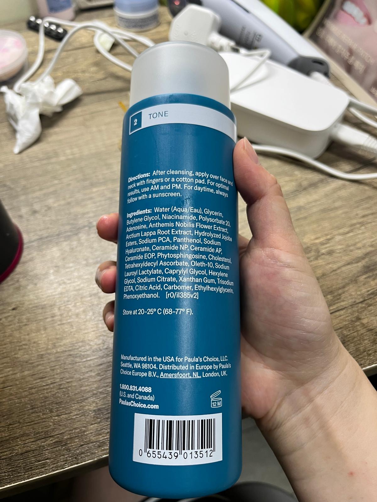 Paula's Choice 平衡化妝水 真實評價/實測照片 byapp*****************.hk 2