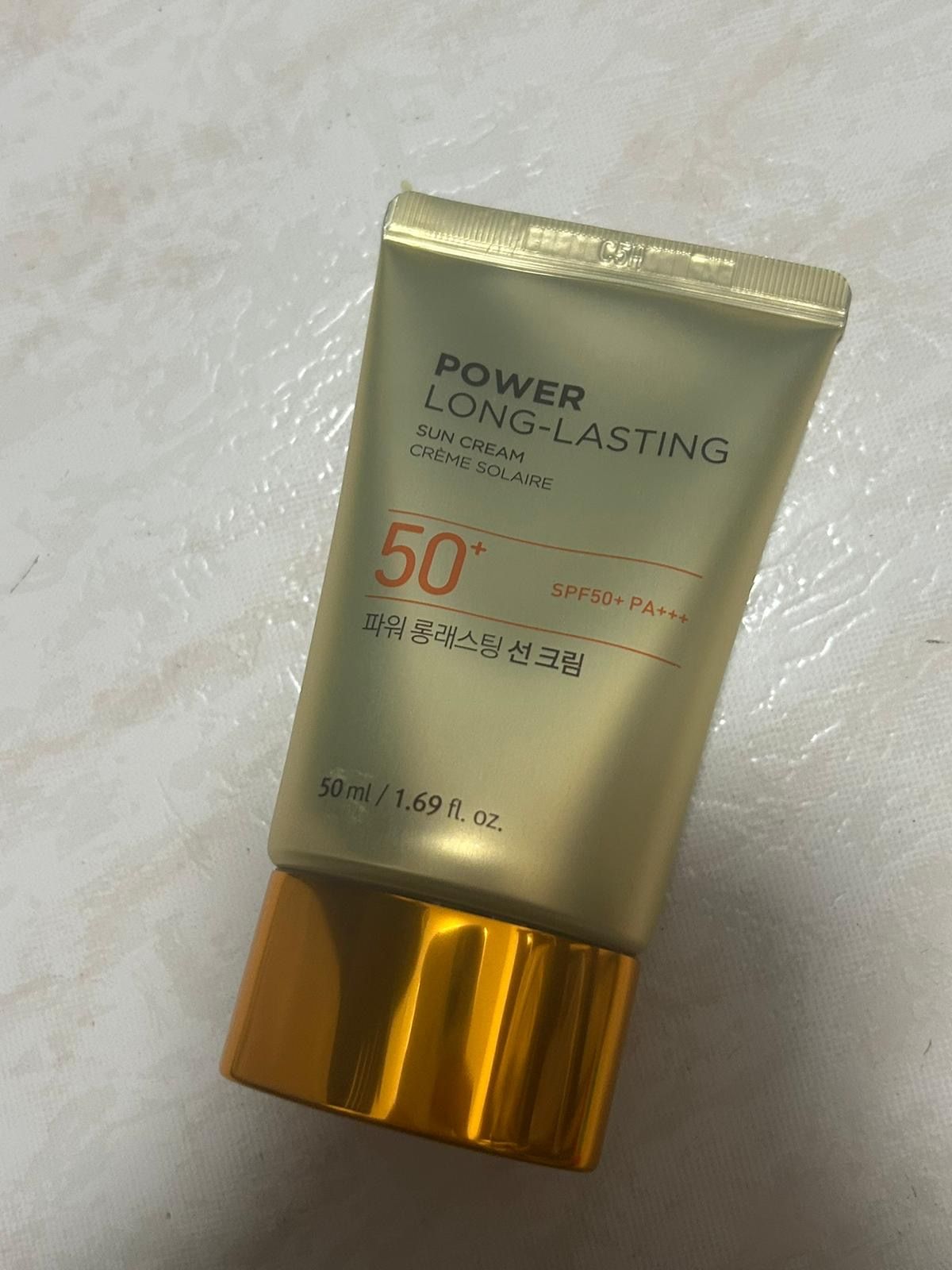The Face Shop 持久防曬霜SPF50+PA+++ 50ml 真實評價/用後感 bymhm**************com 2 The Face Shop 持久防曬霜SPF50+PA+++ 50ml 真實評價/實測照片 bymhm**************com 2
