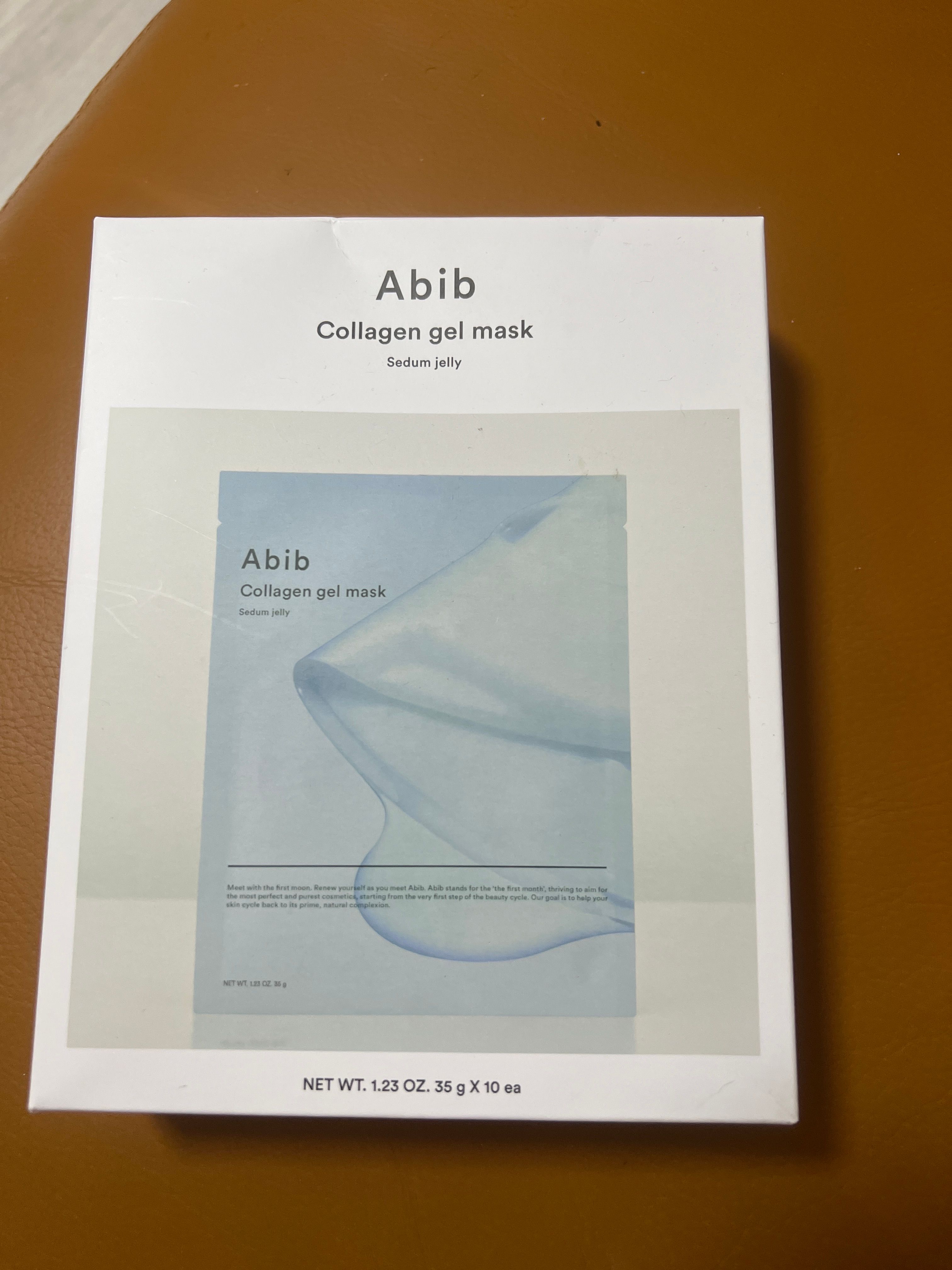 Abib global Collagen Gel Mask Sedum Jelly 真實評價/實測照片 bycec*********************.hk 1