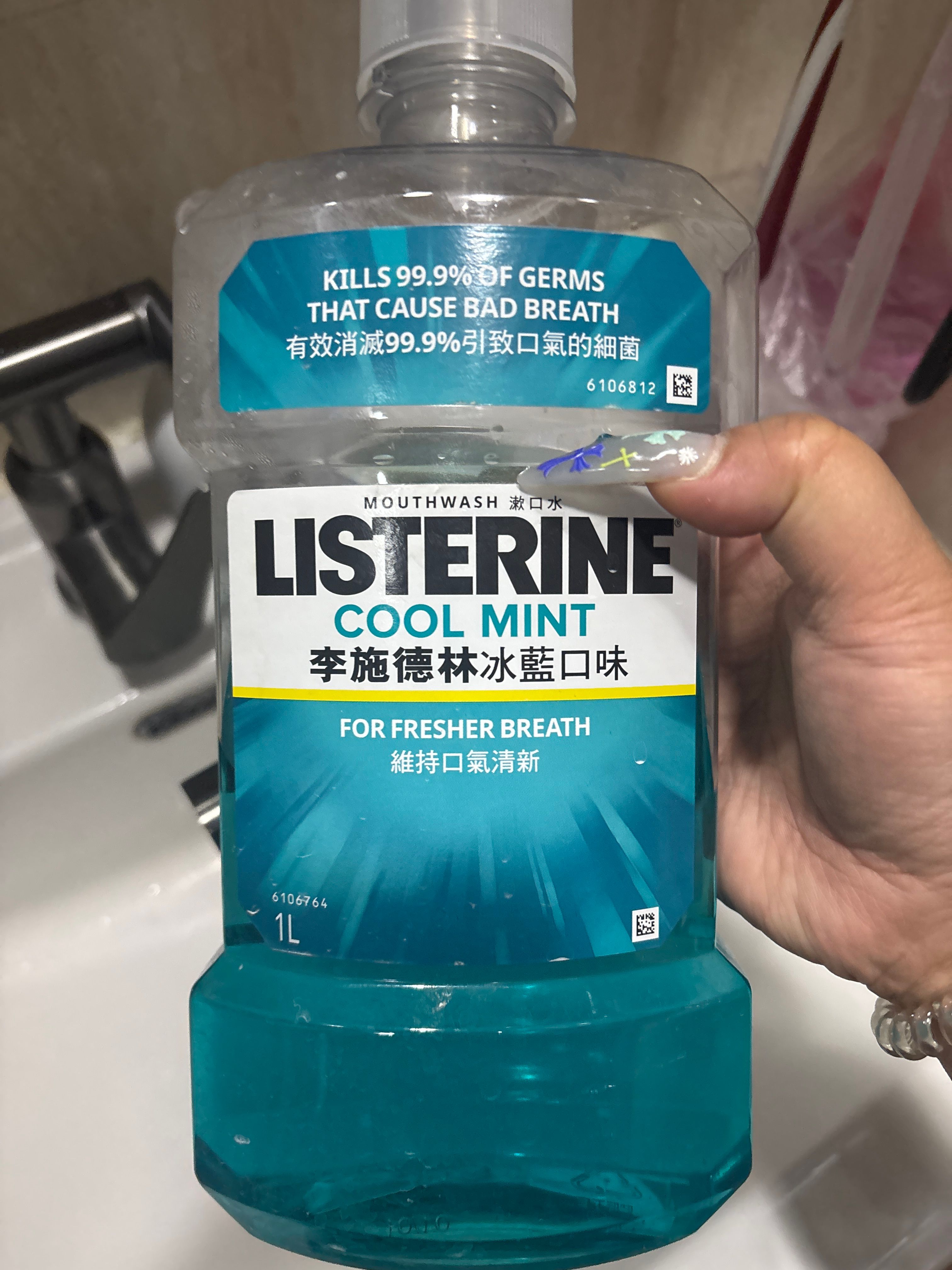 李施德林 Listerine 經典原味漱口水 真實評價/實測照片 byc***y 2