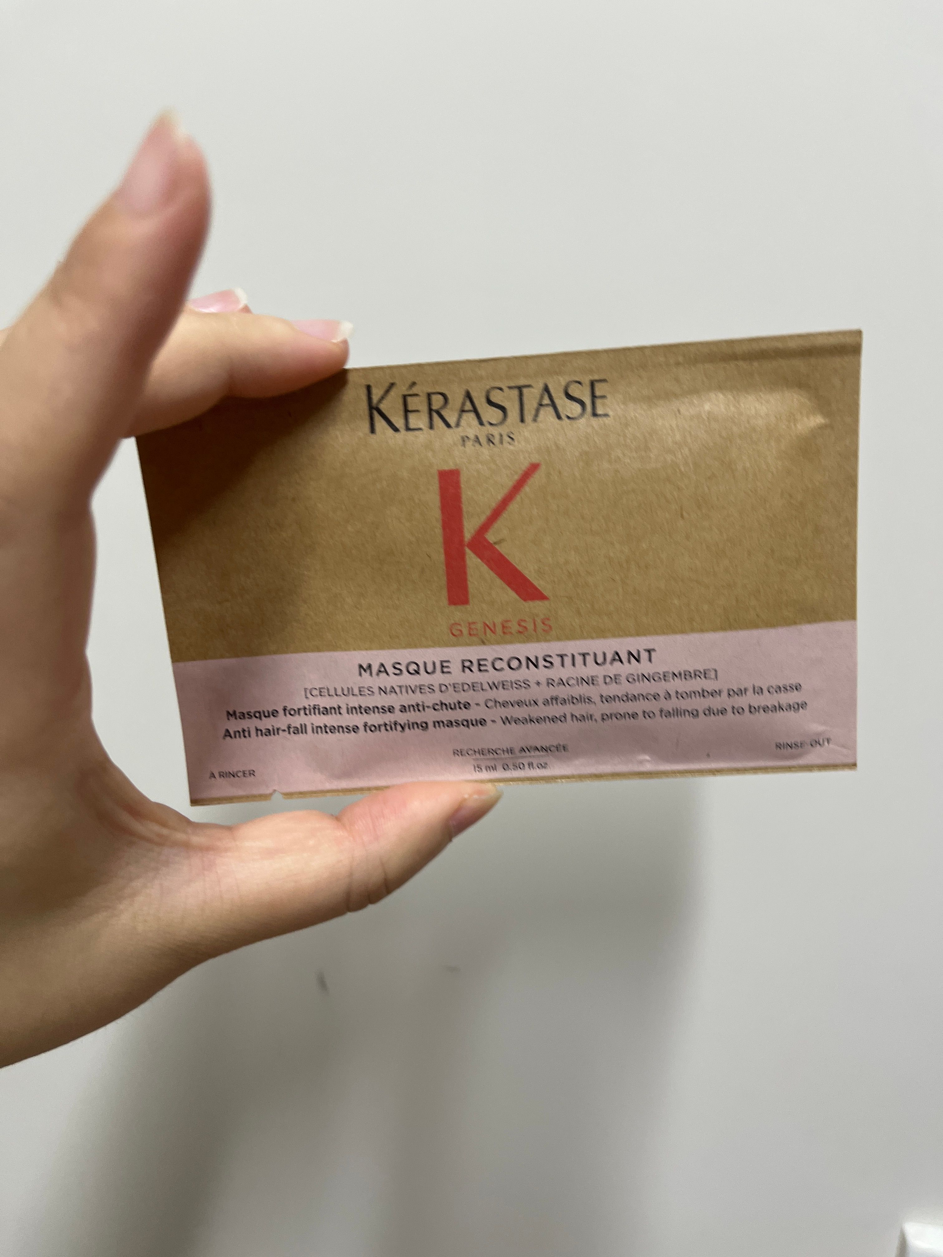 KÉRASTASE 防掉髮修護護髮膜 真實評價/實測照片 byQIN****ING 1