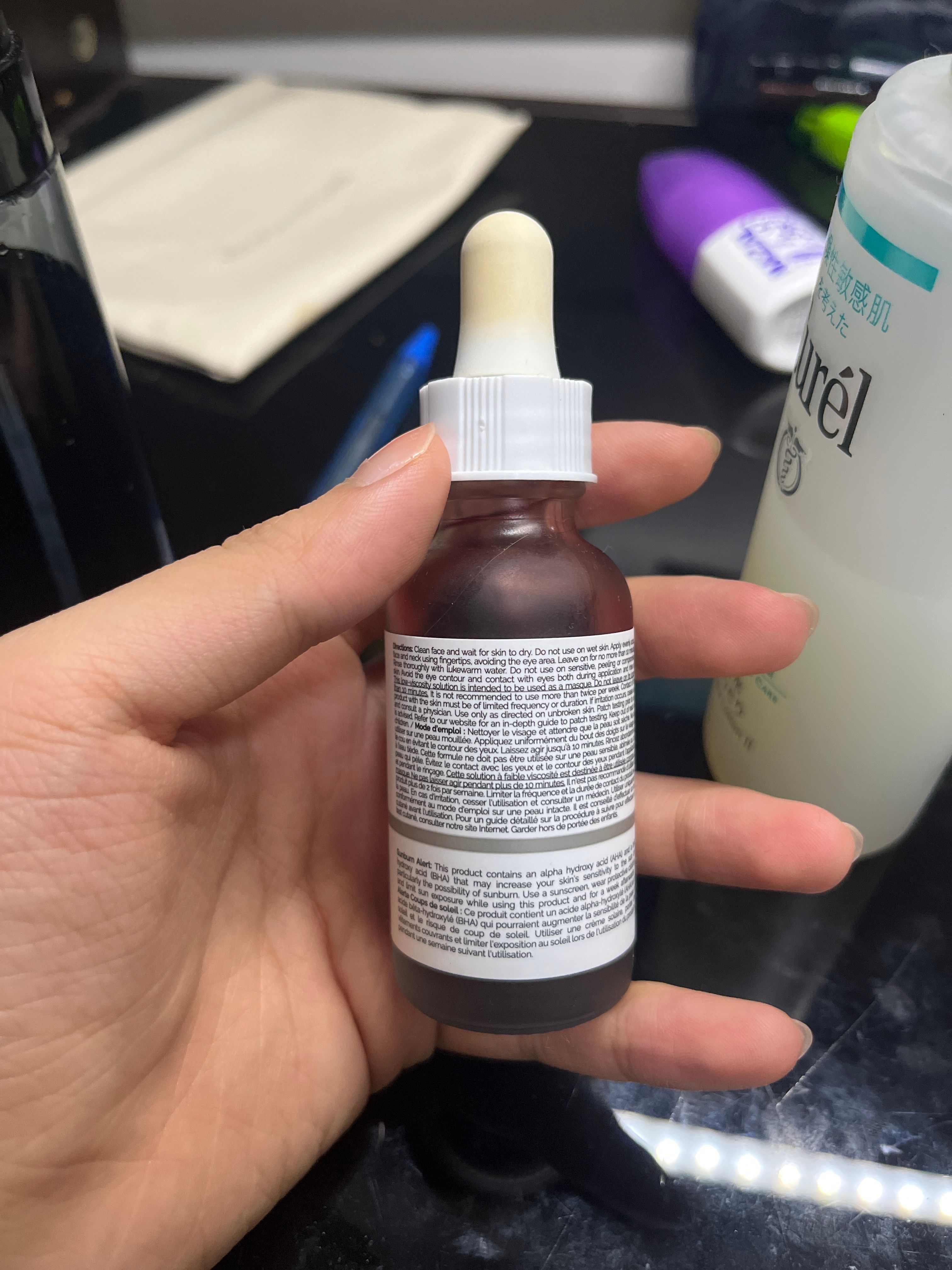 The Ordinary 去角質面膜精華液 AHA 30% + BHA 2% Peeling Solution 真實評價/實測照片 bysuk****************com 2