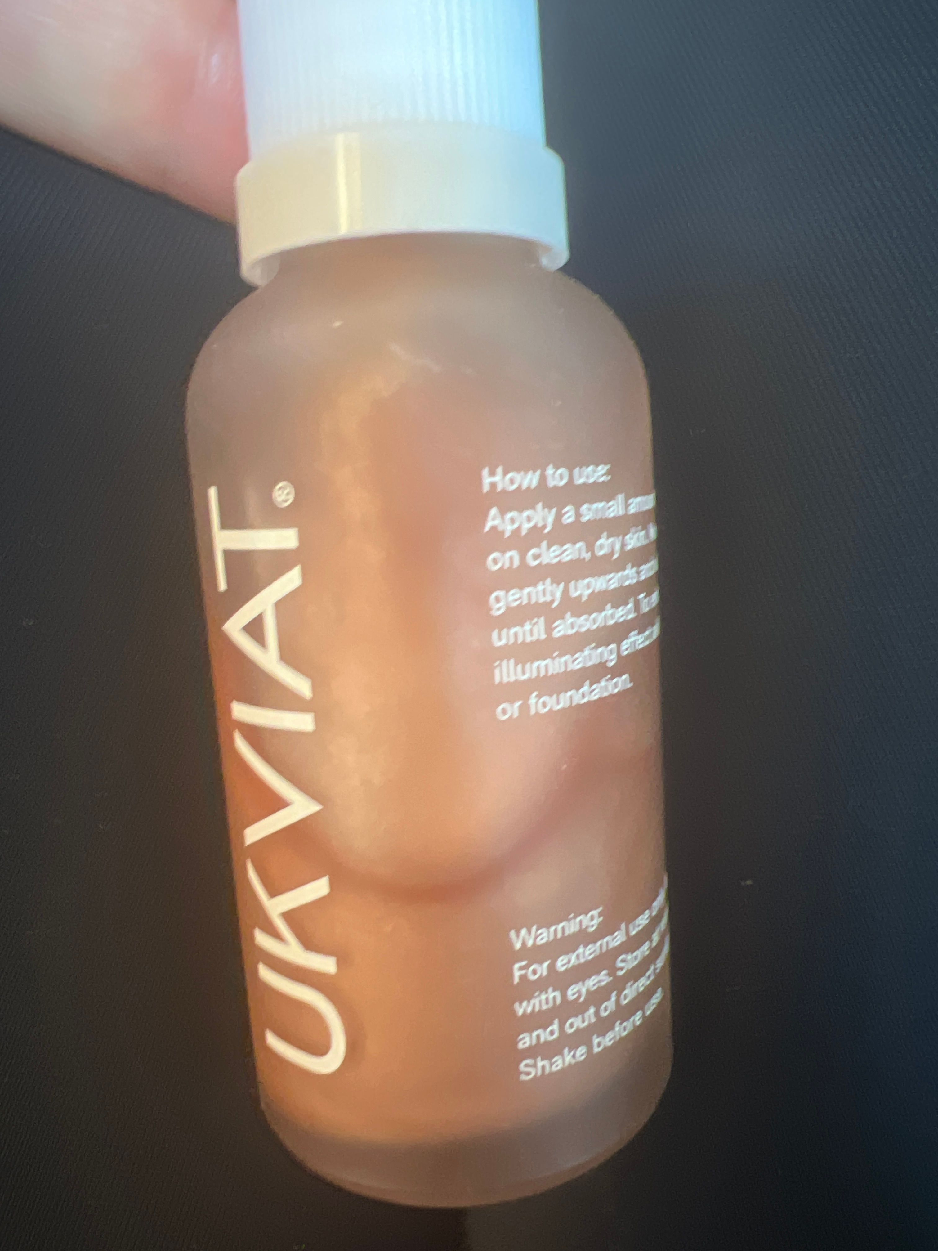 Ukviat 裸色光澤面部精華液 真實評價/實測照片 byIn**ni 1