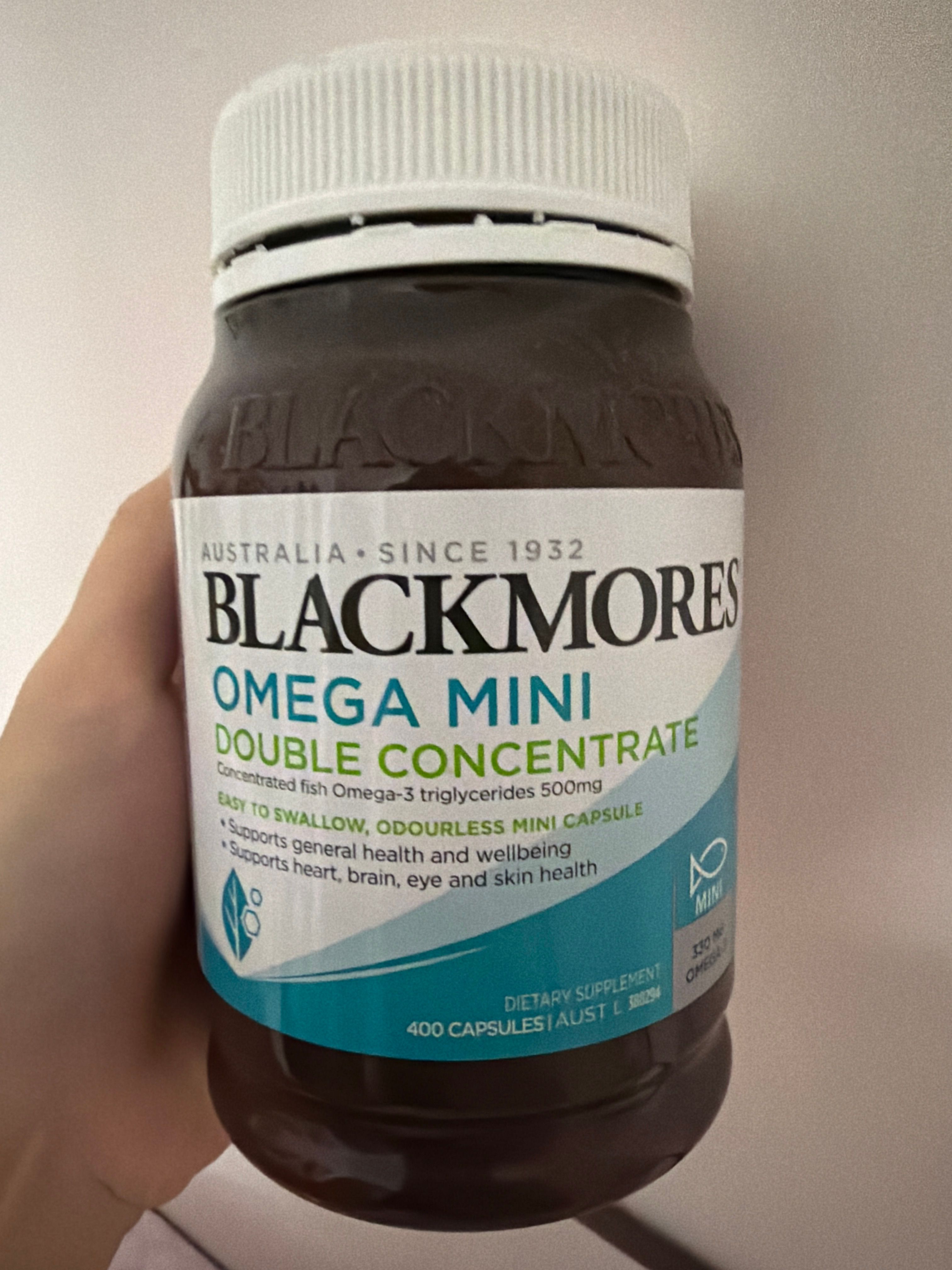 Blackmores 無腥味魚油迷你膠囊 真實評價/實測照片 bymo***oi 2