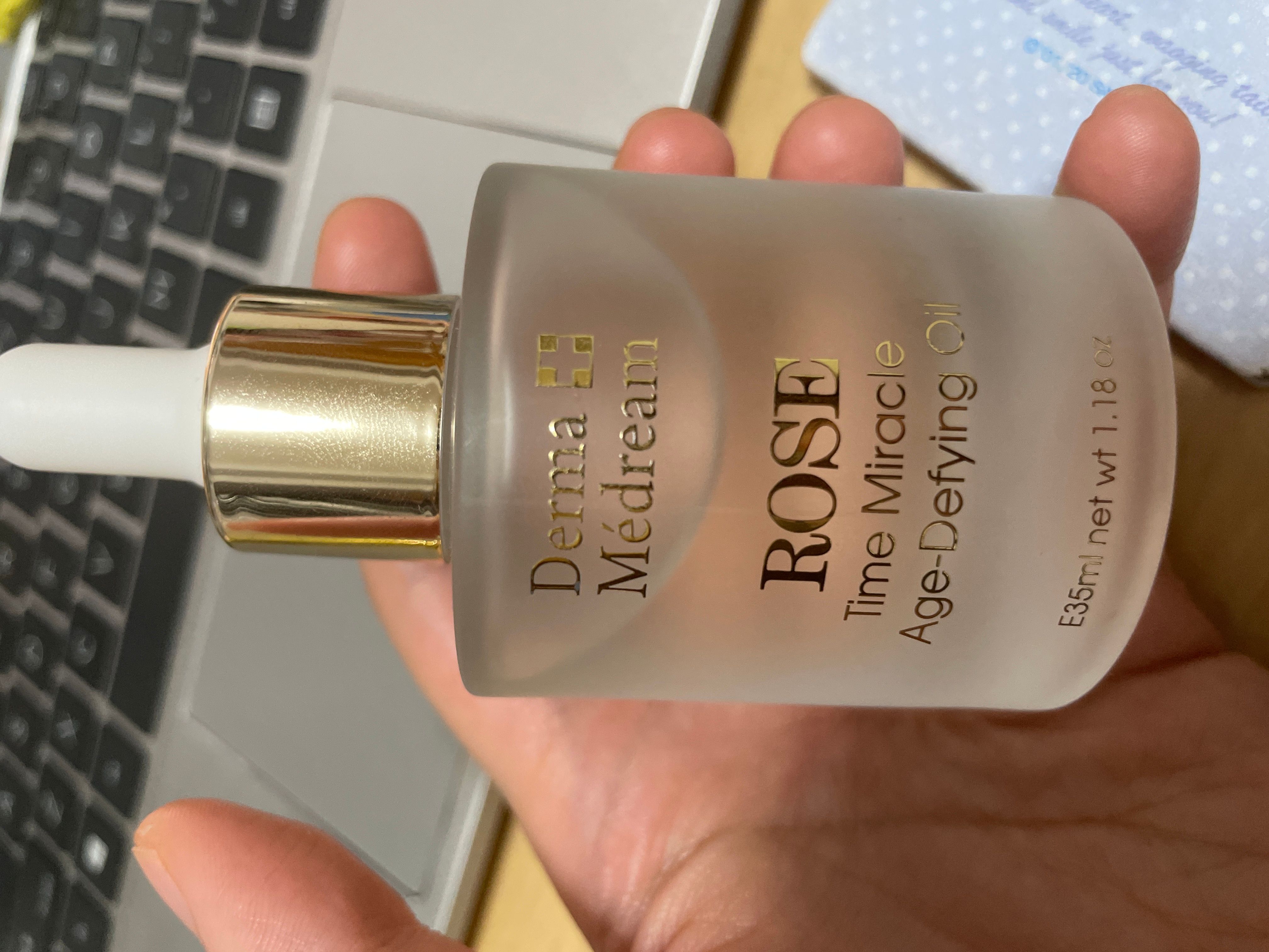 Derma Medream 玫瑰逆齡嬰兒肌精華油 真實評價/實測照片 byAm****ai 1