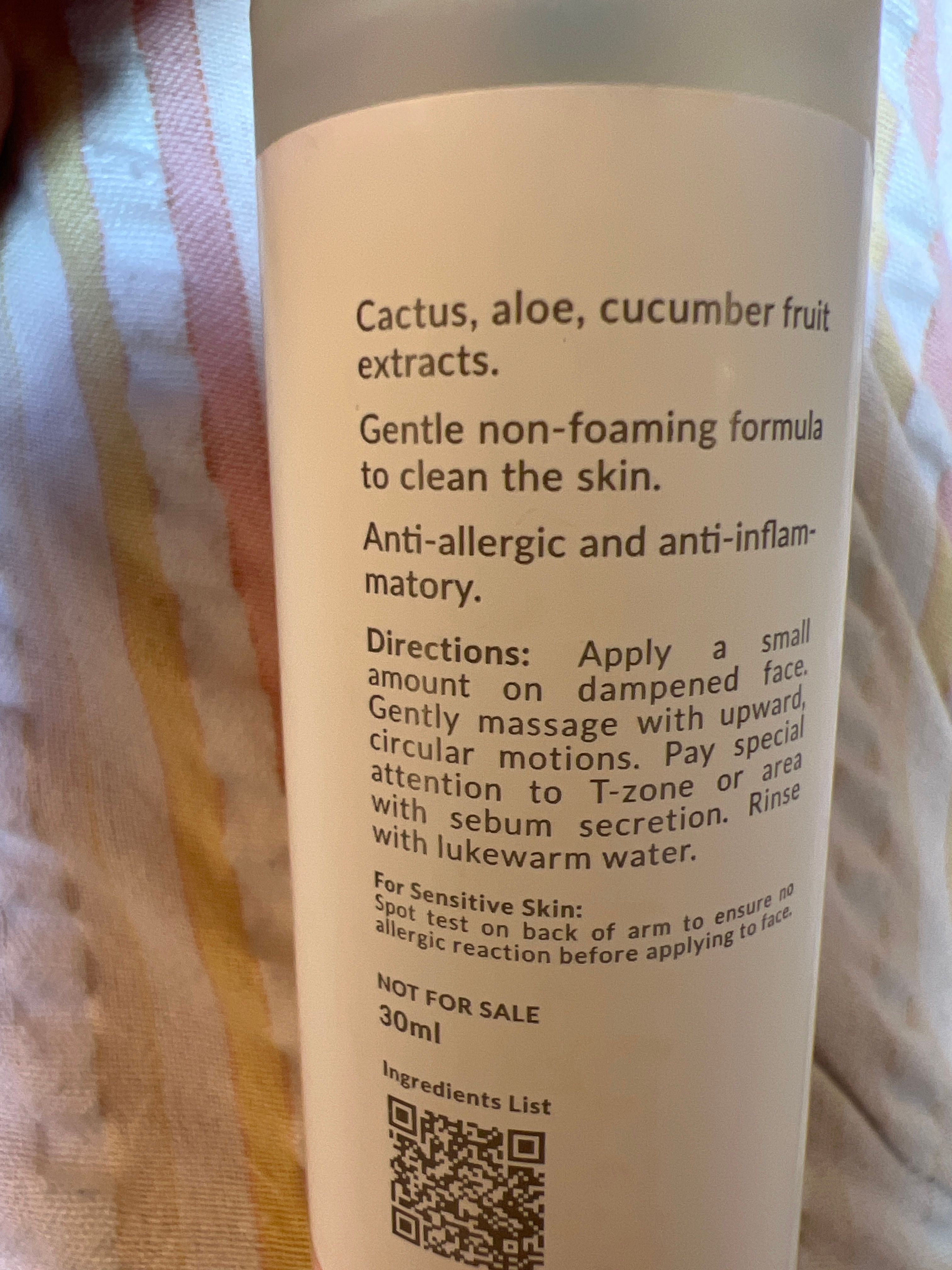 JaneClare HA水漾潔面啫喱 Cleansing Jelly 真實評價/實測照片 byIn**ni 1