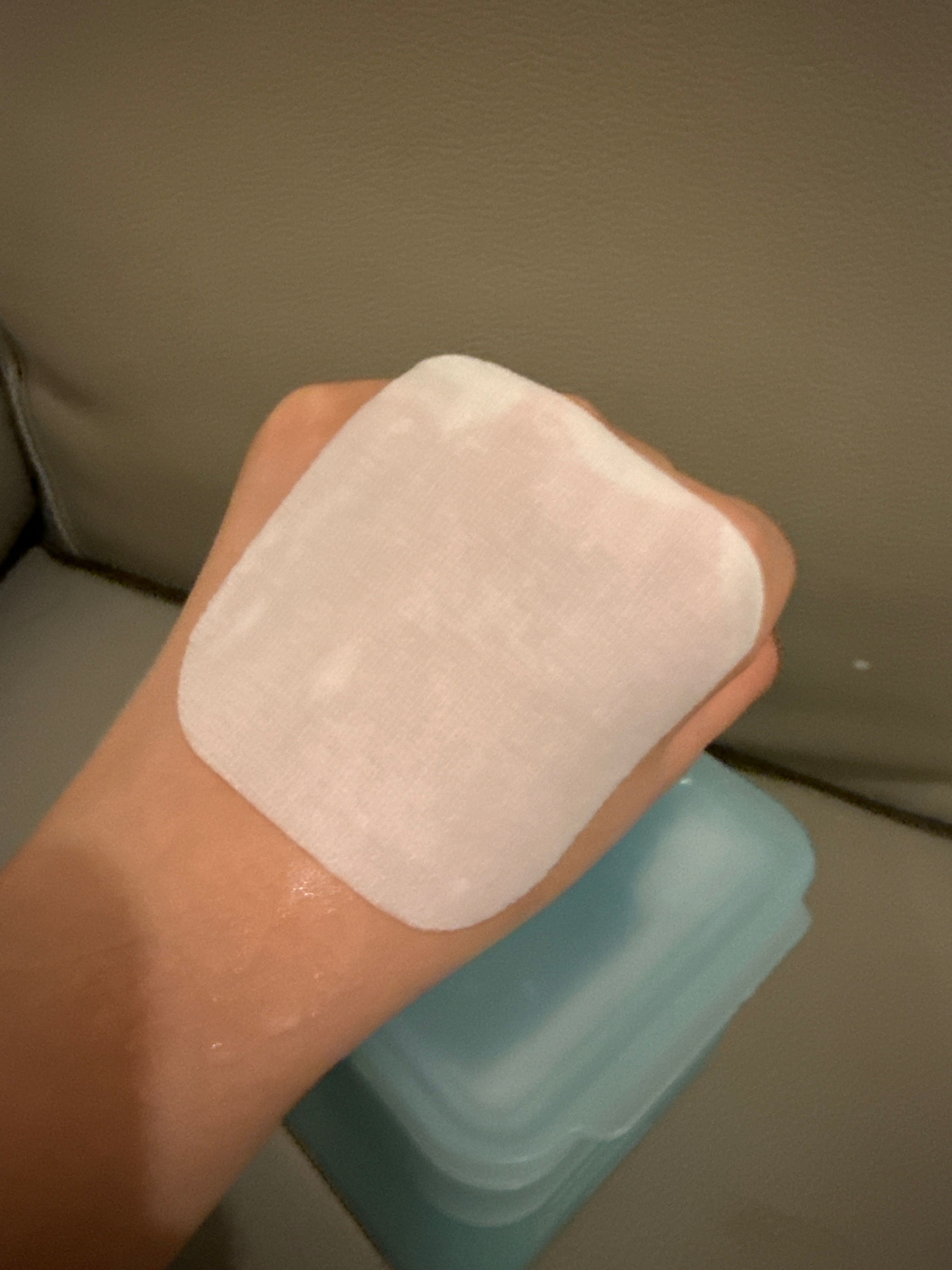 Mediheal 積雪草舒緩淡印護理棉片 真實評價/實測照片 byViv*******ung 1