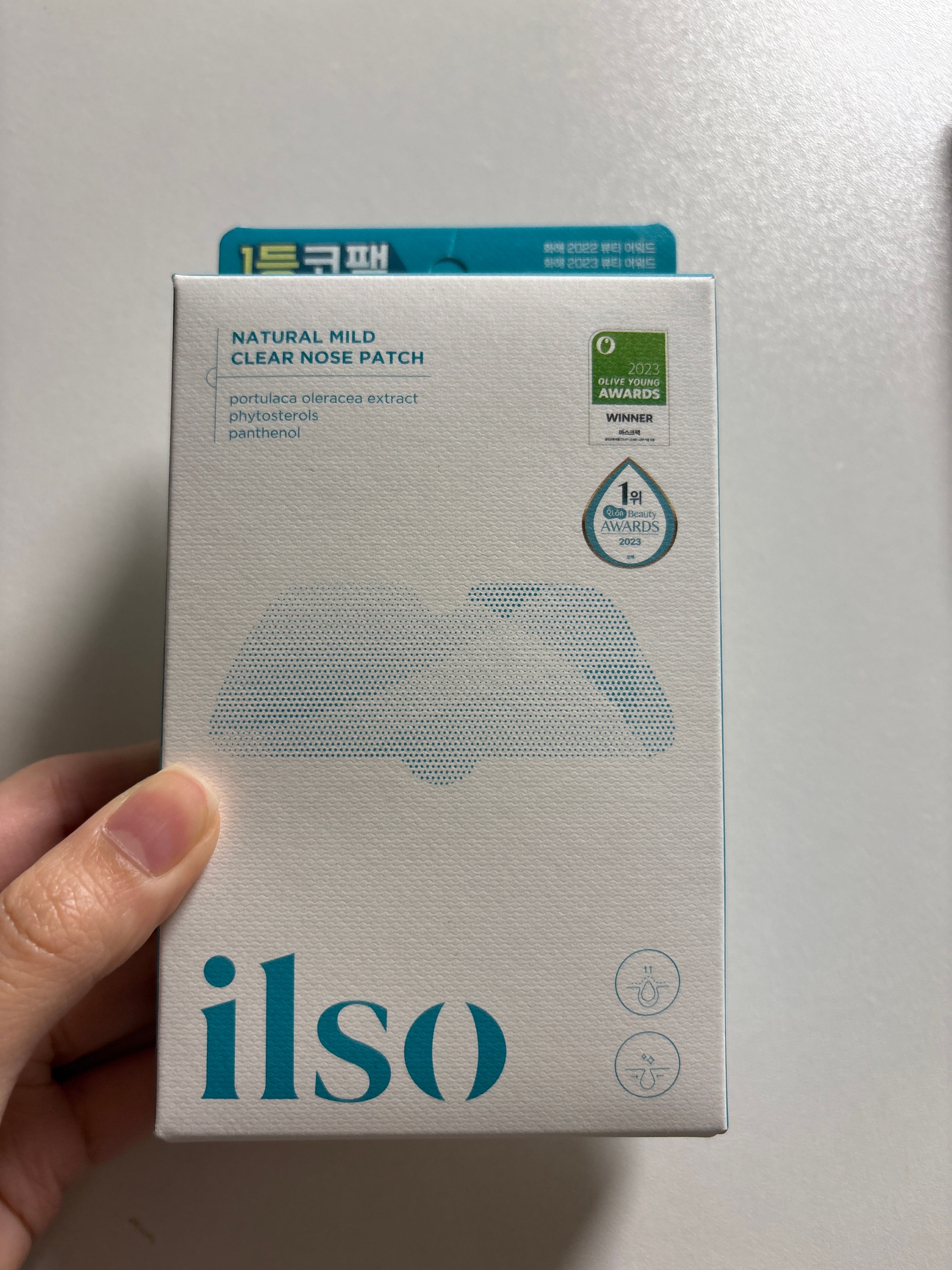 Ilso 天然溫和清黑頭粉刺鼻頭貼 真實評價/實測照片 byWi****ng 1