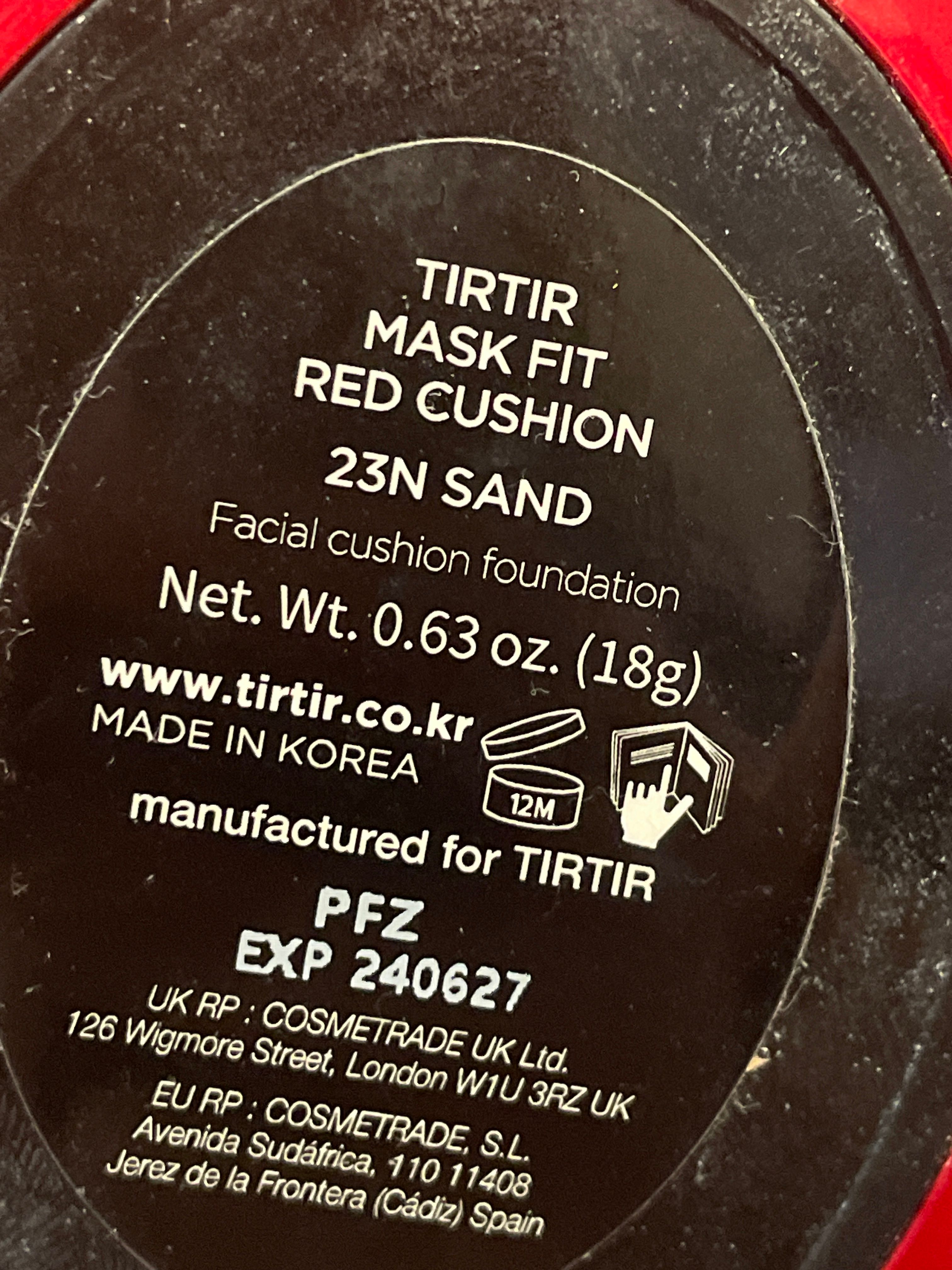 TIRTIR 持久光彩遮瑕氣墊粉底 真實評價/實測照片 byhel********************.hk 1