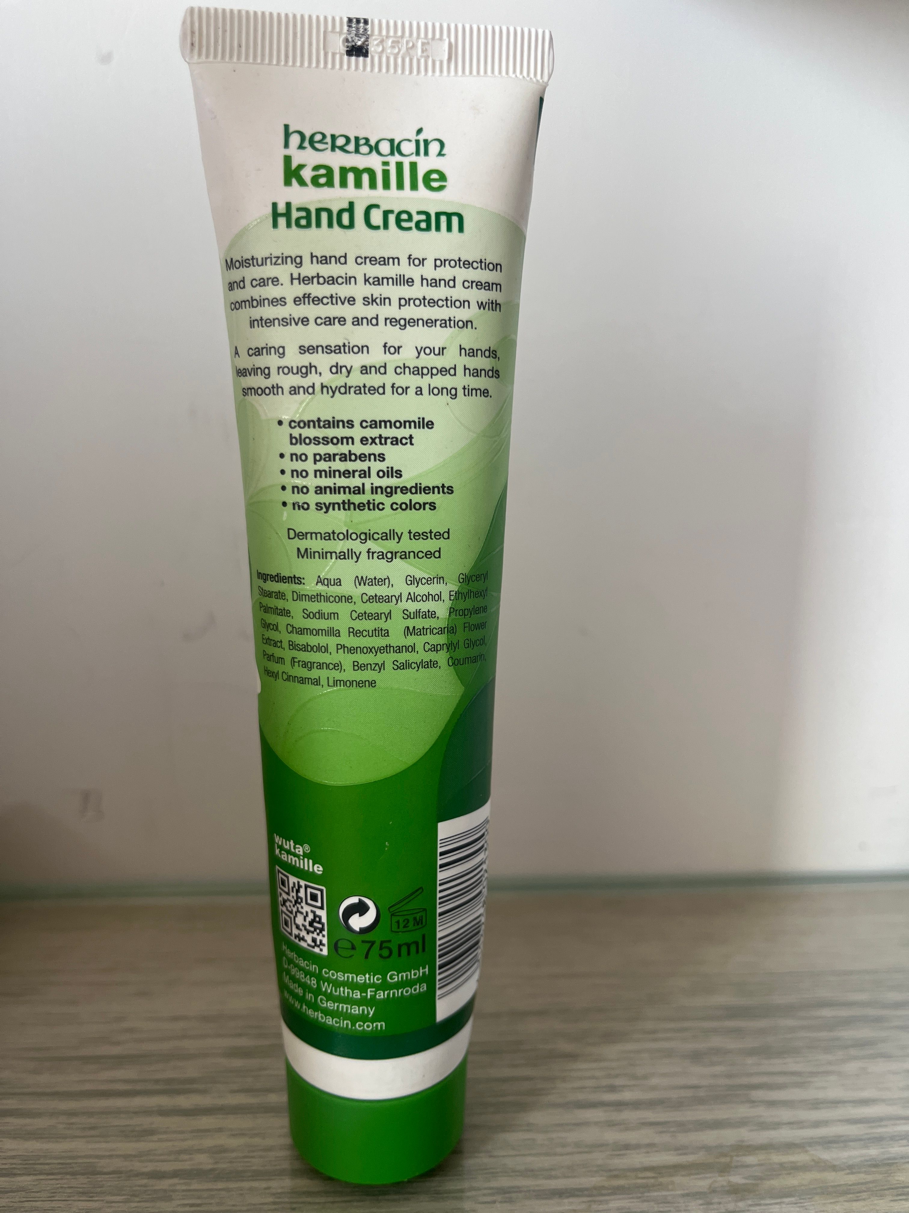 德國小甘菊 Herbacin 德國小甘菊經典配方護手霜 真實評價/用後感 by28**22 1 德國小甘菊 Herbacin 德國小甘菊經典配方護手霜 真實評價/實測照片 by28**22 1