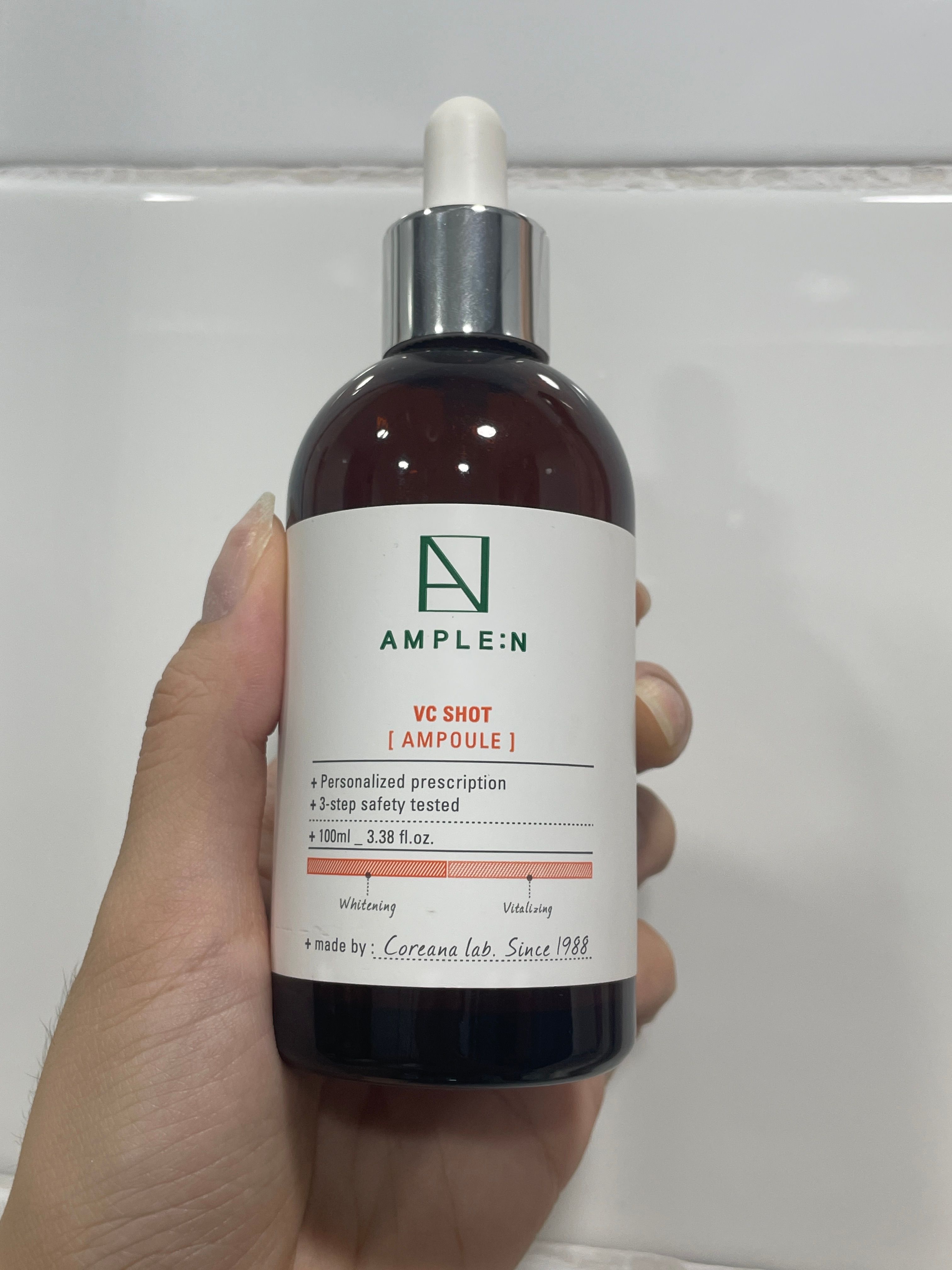 AMPLE:N 胜肽回彈抗皺安瓶 真實評價/實測照片 byAm**Au 2