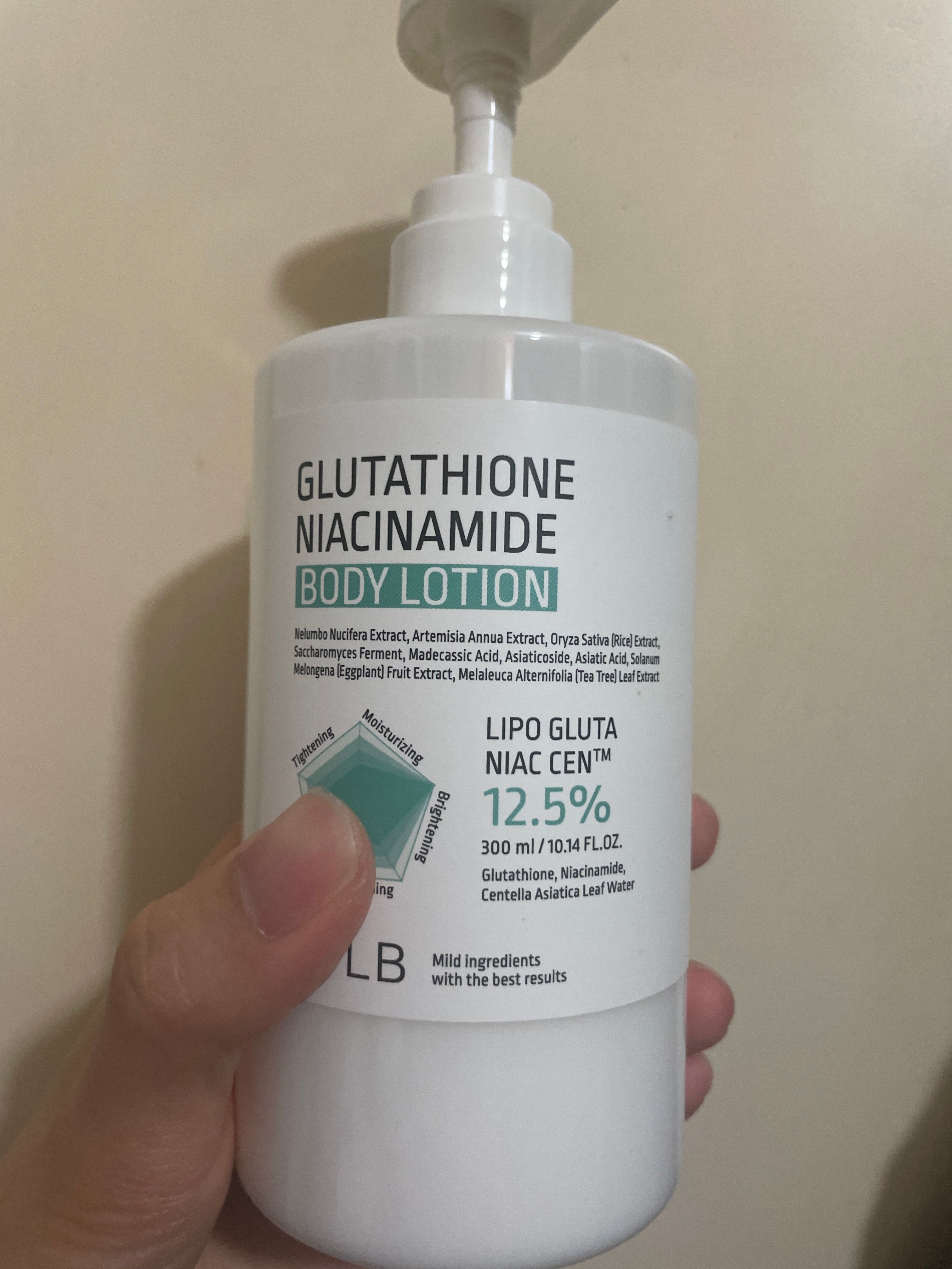 APLB 穀胱甘肽菸鹼醯胺身體保濕乳 真實評價/實測照片 byK***t 1