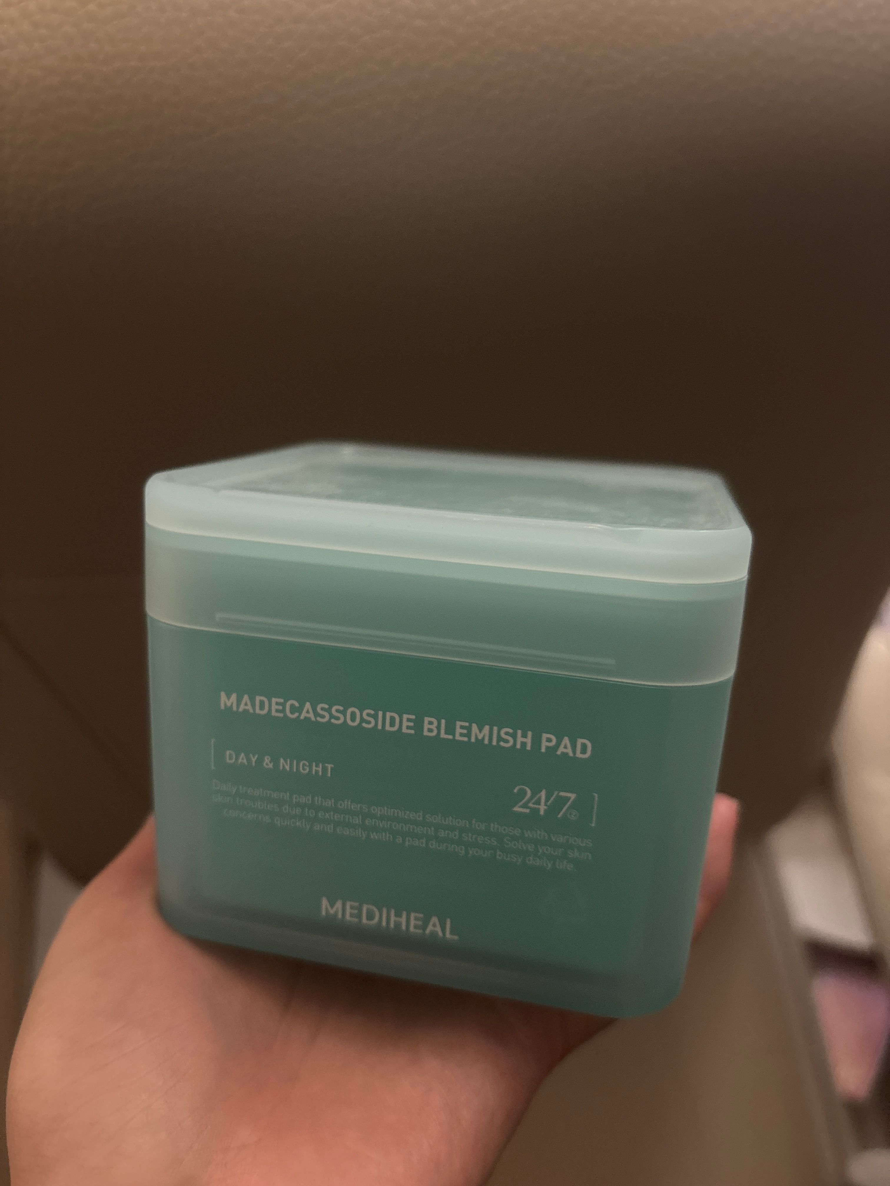 Mediheal 積雪草舒緩淡印護理棉片 真實評價/實測照片 byLa****ya 1