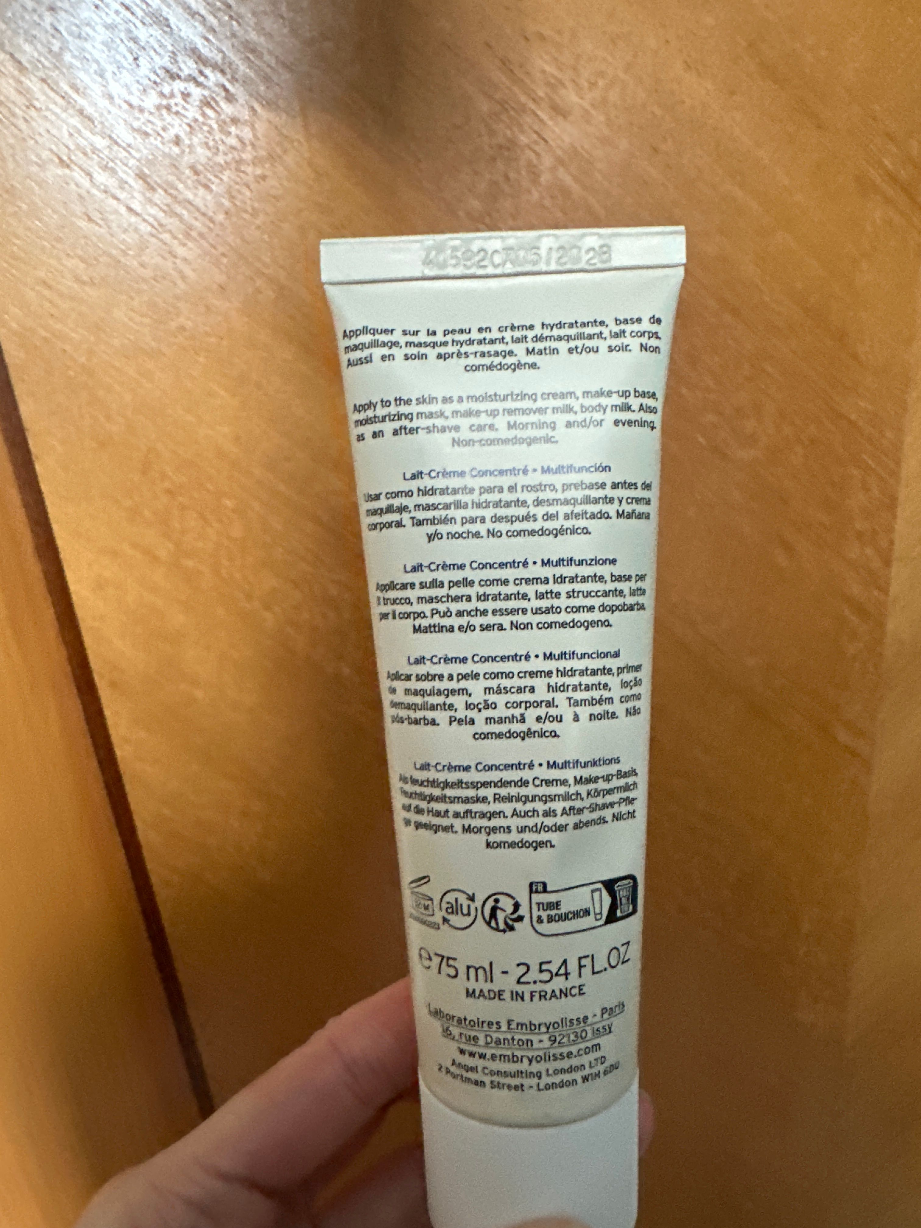 Embryolisse 全能奇蹟保濕霜 真實評價/實測照片 byL* 1