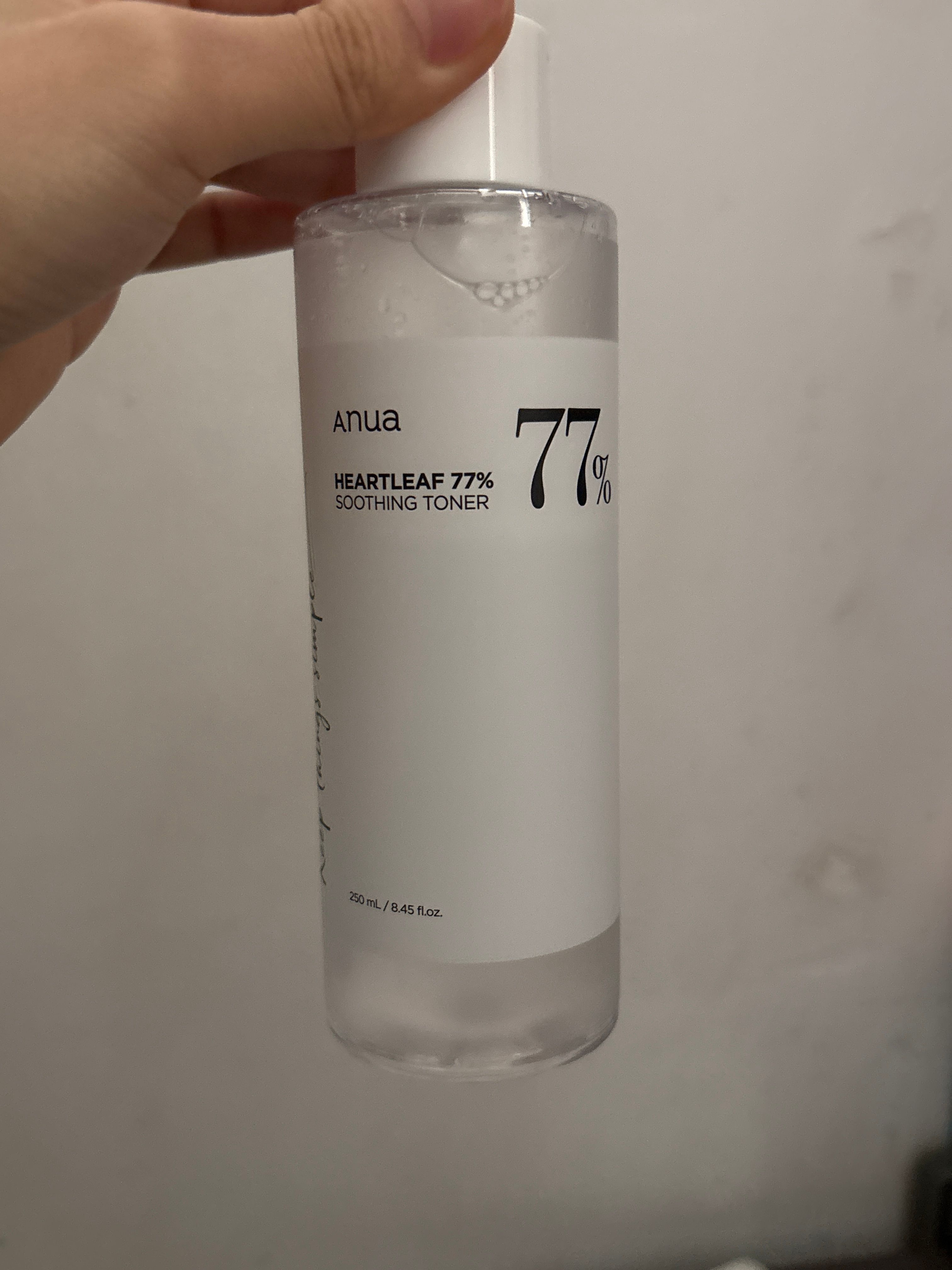 ANUA 77% 魚腥草爽膚水 (77%魚腥草舒緩鎮靜保濕爽膚水) 真實評價/用後感 byfan****************com 2 ANUA 77% 魚腥草爽膚水 (77%魚腥草舒緩鎮靜保濕爽膚水) 真實評價/實測照片 byfan****************com 2