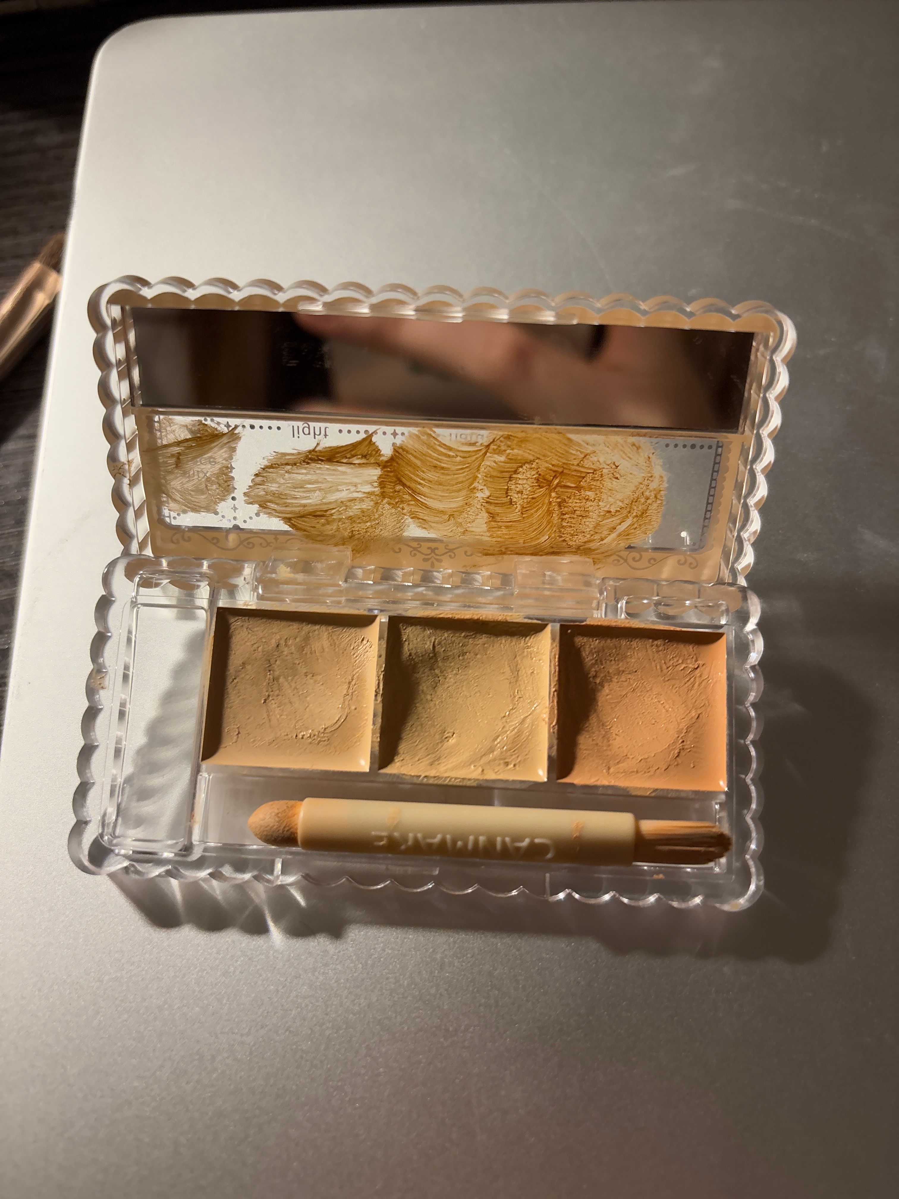 Canmake 混色遮瑕 真實評價/用後感 byfan****************com 1 Canmake 混色遮瑕 真實評價/實測照片 byfan****************com 1