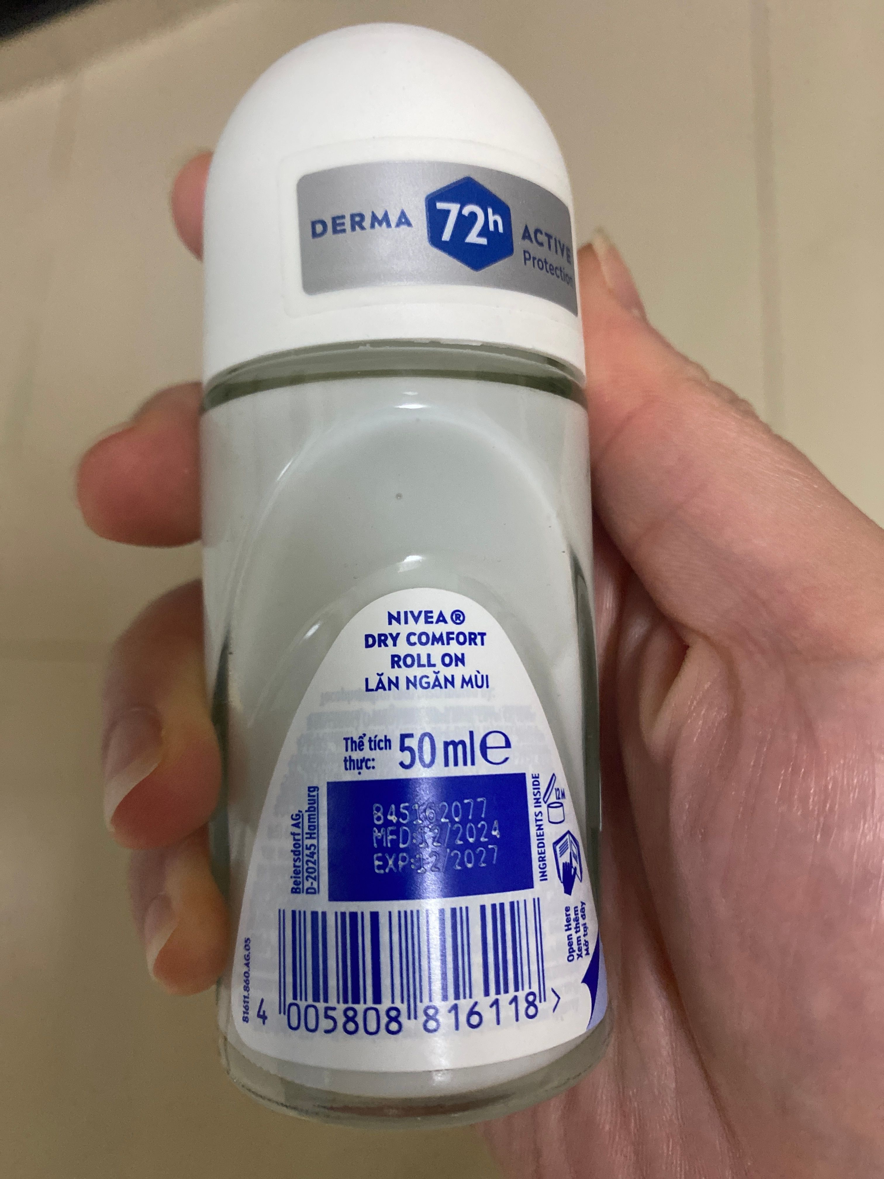 Nivea 不含酒精止汗走珠香氛 真實評價/實測照片 byMbm***Vsp 1