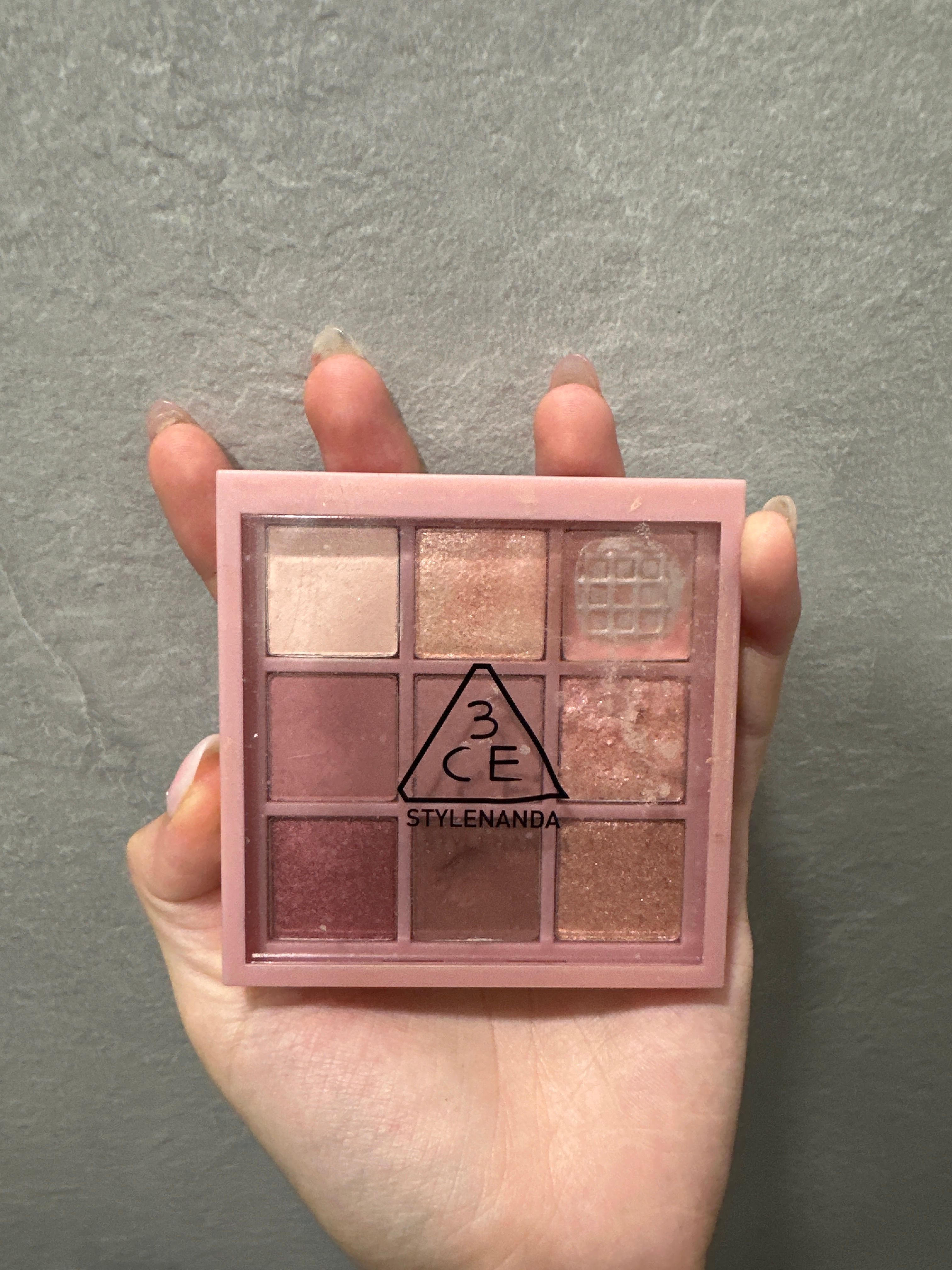 3CE 最強9色閃粉眼影 真實評價/實測照片 by* 1