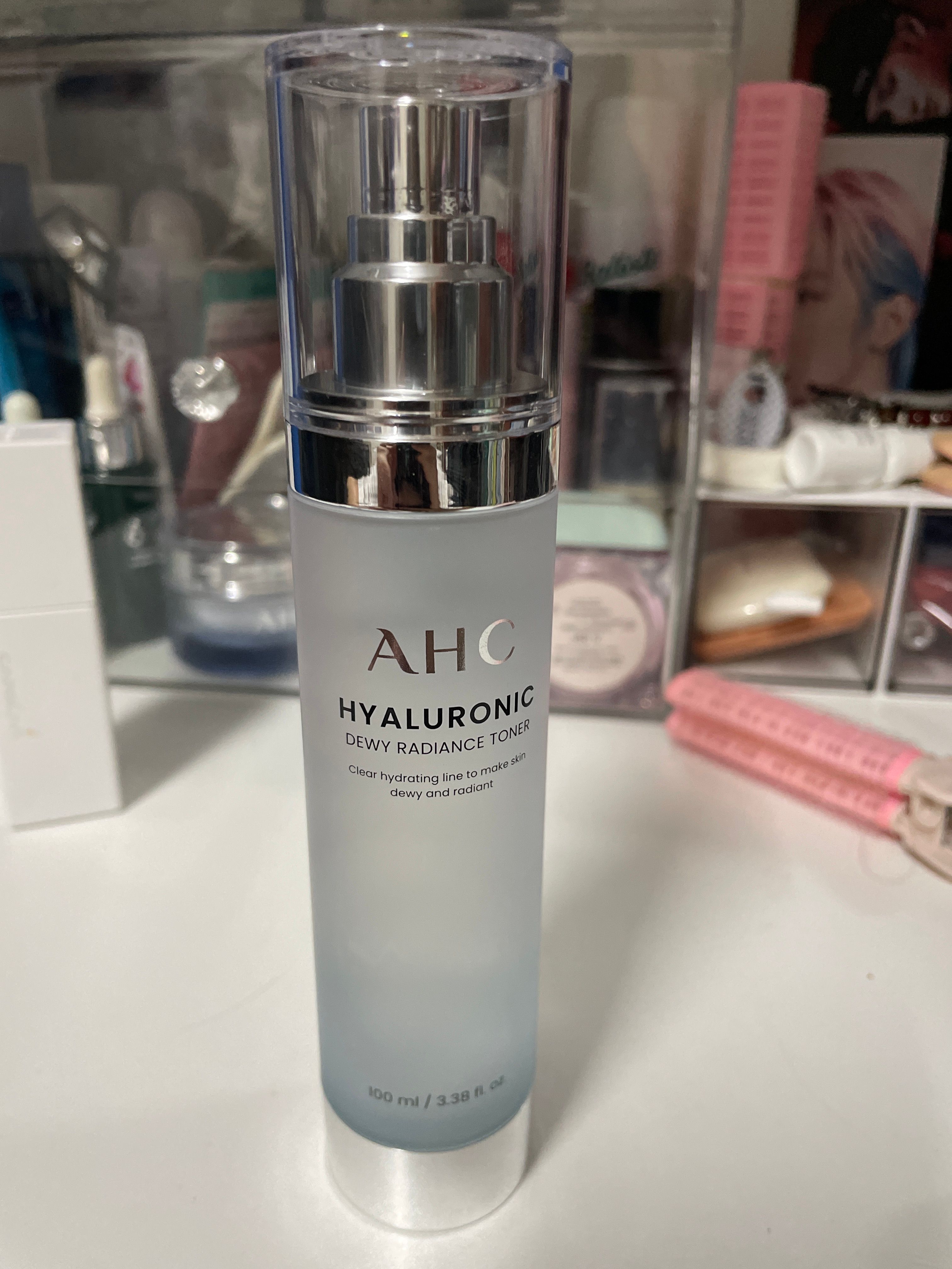 AHC 玻尿酸補水透亮機能水 真實評價/實測照片 byKel***Lau 2