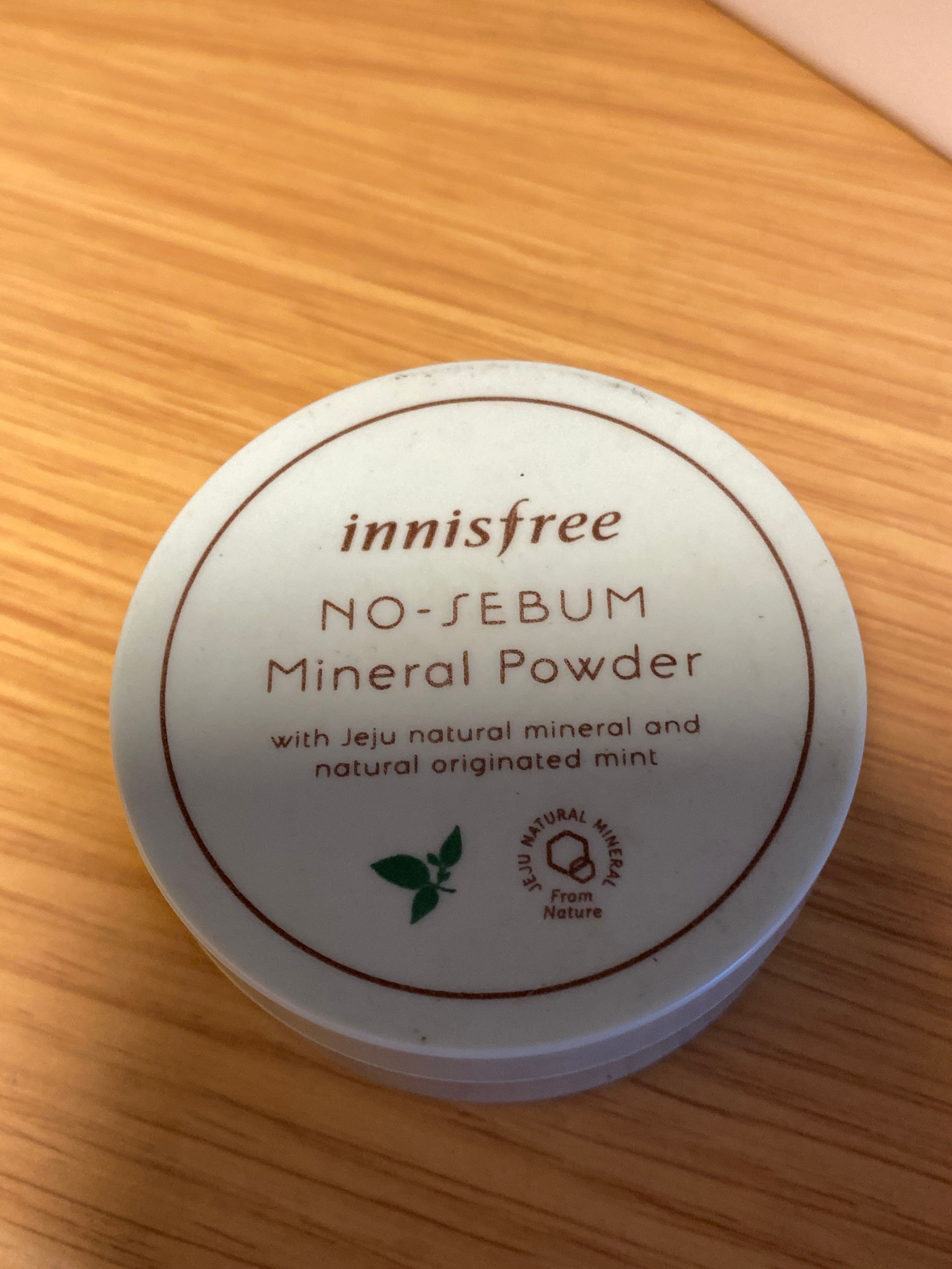 Innisfree 控油礦物質散粉 真實評價/實測照片 byWa**bi 1