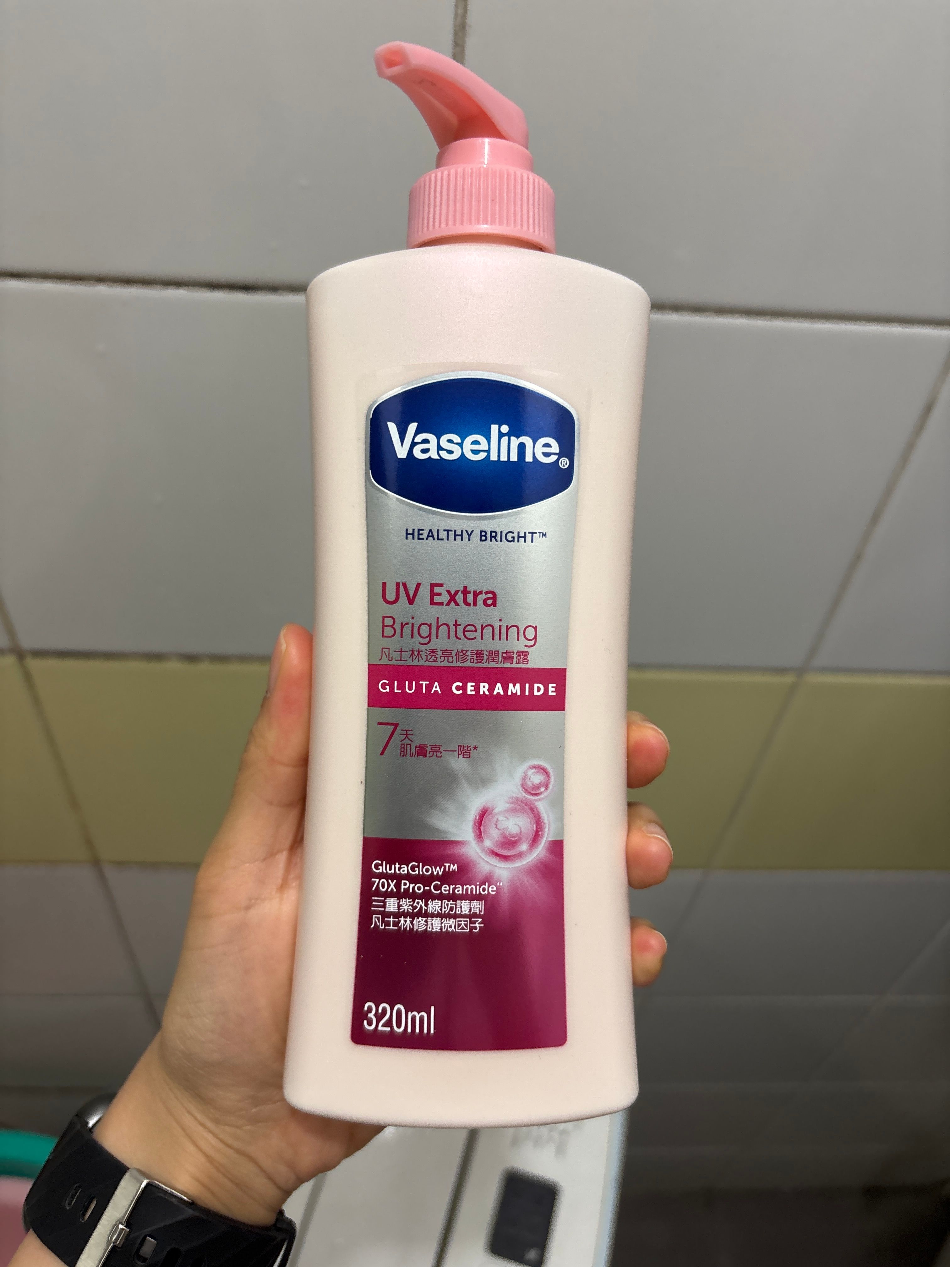 Vaseline 凡士林 亮白修護潤膚露 真實評價/實測照片 byHap***ife 1