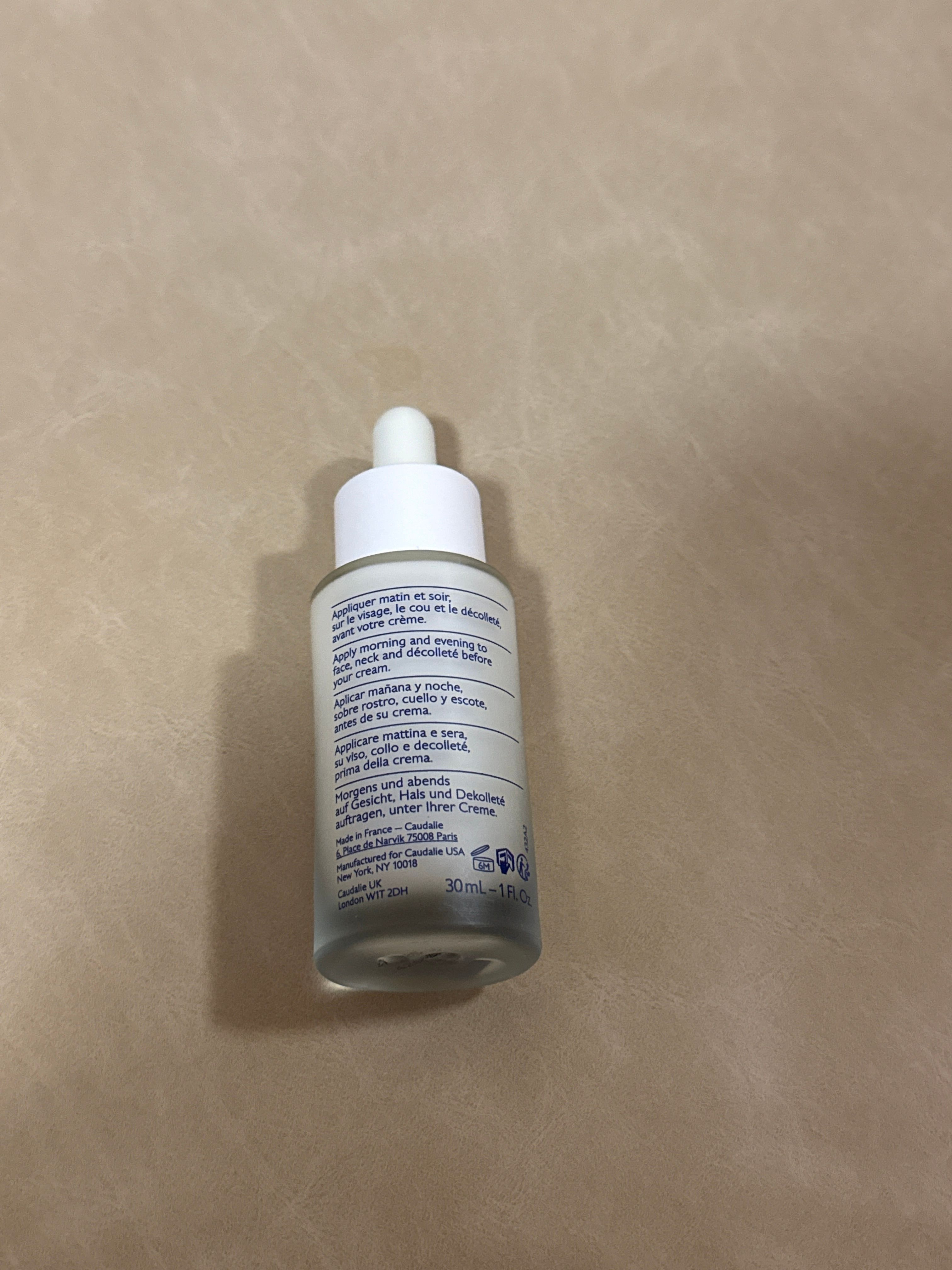 Caudalie 葡萄蔓極緻淡斑亮白精華 真實評價/實測照片 byRr**rr 1