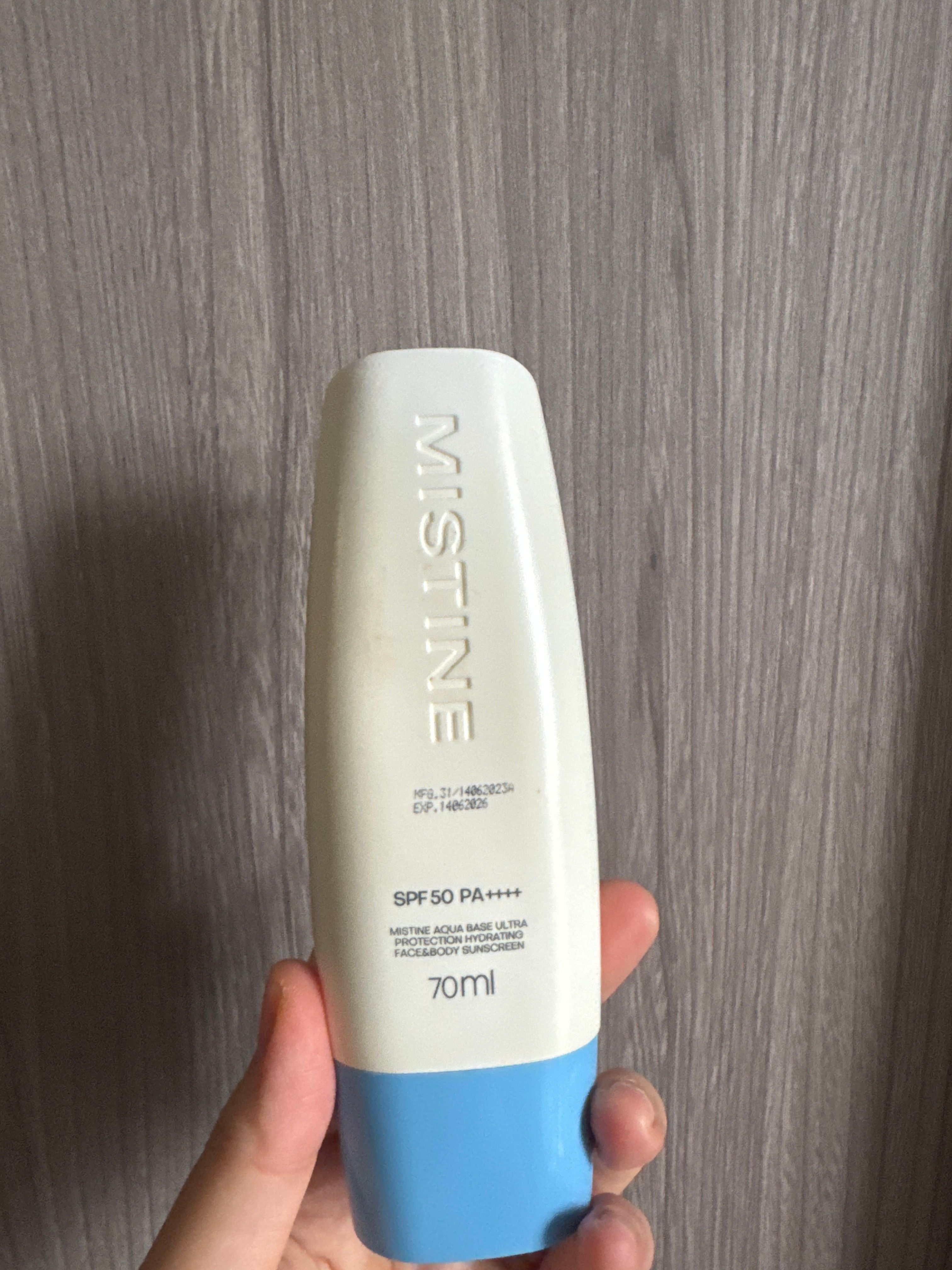 Mistine 水潤多效防護防曬霜SPF50 PA++++ 真實評價/實測照片 byT*m 1