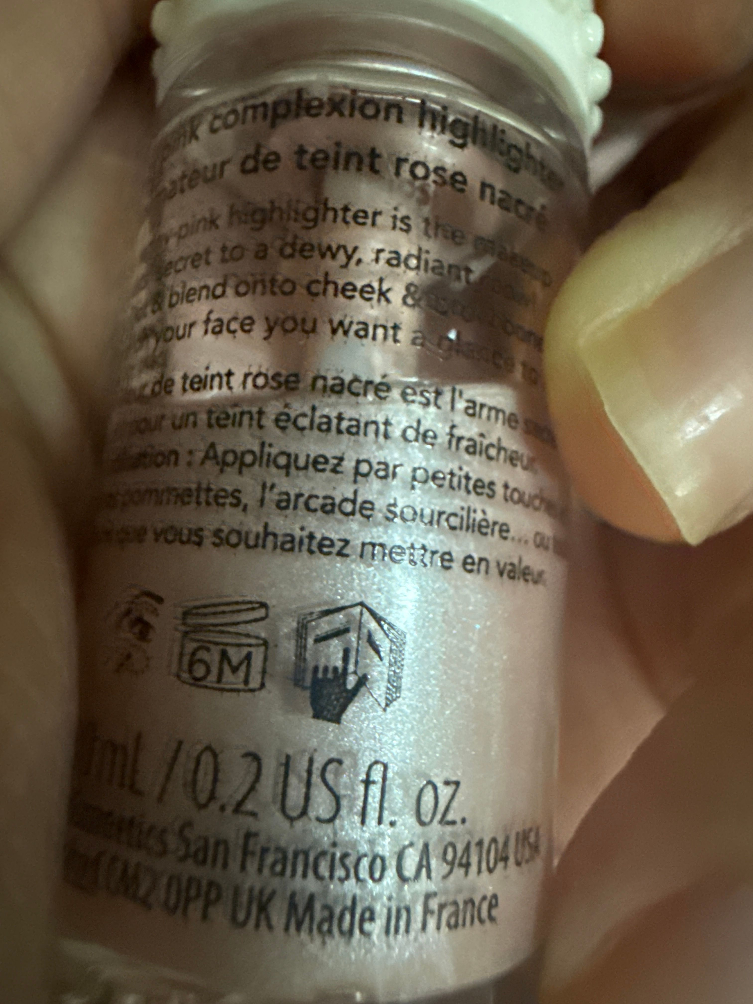 Benefit Cosmetics 粉紅光影液 High Beam Liquid Highlighter 真實評價/實測照片 byH***n 1