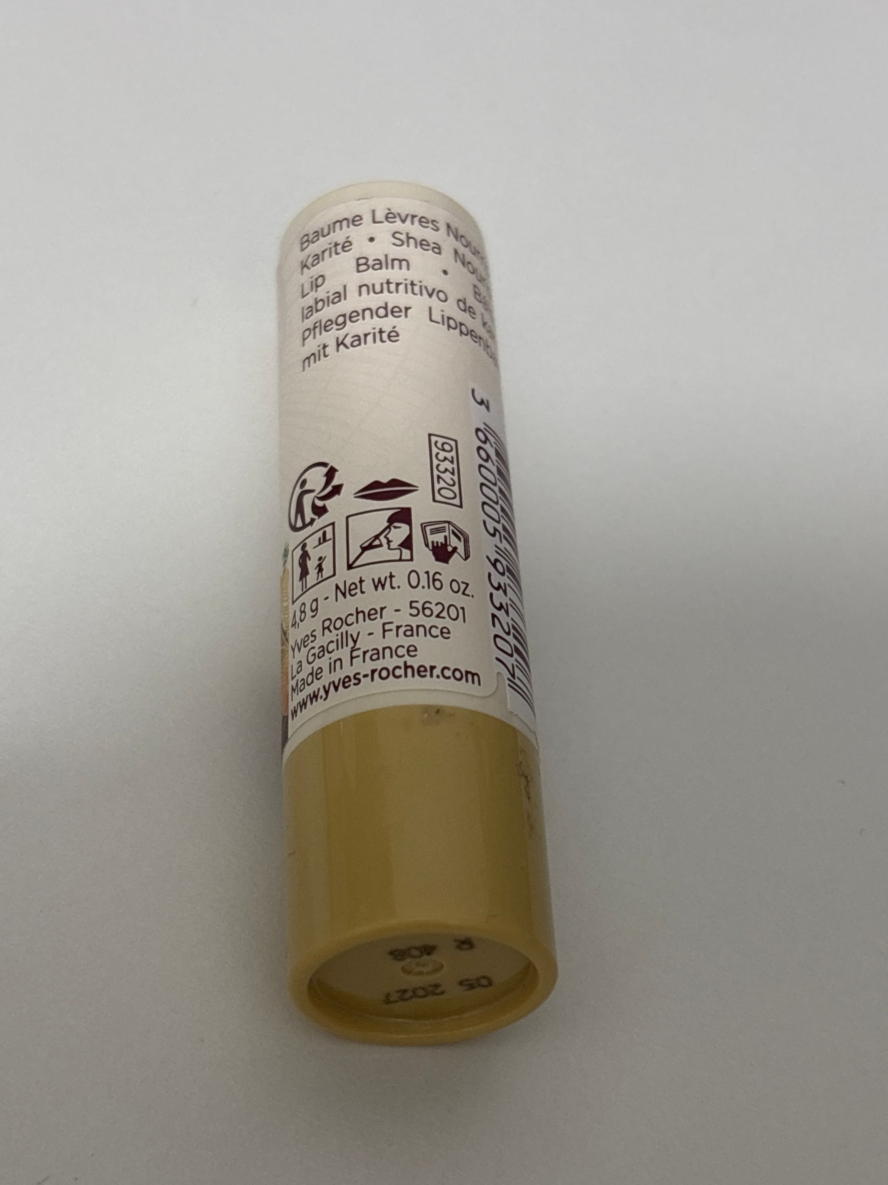 YVES ROCHER 天然滋潤護唇膏 真實評價/實測照片 byC**. 1