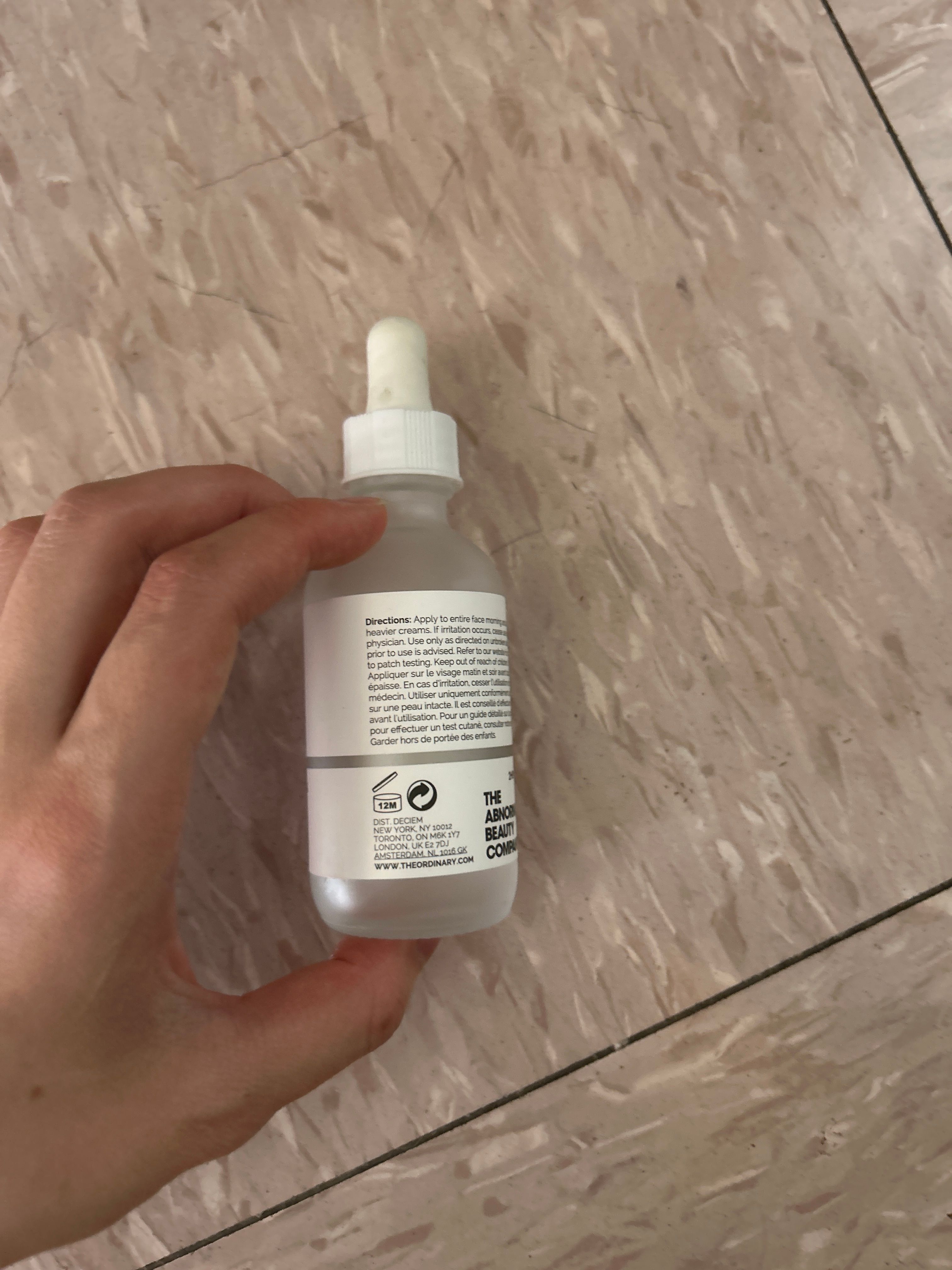 The Ordinary 10% 煙酰胺鋅面部精華 真實評價/實測照片 by* 2