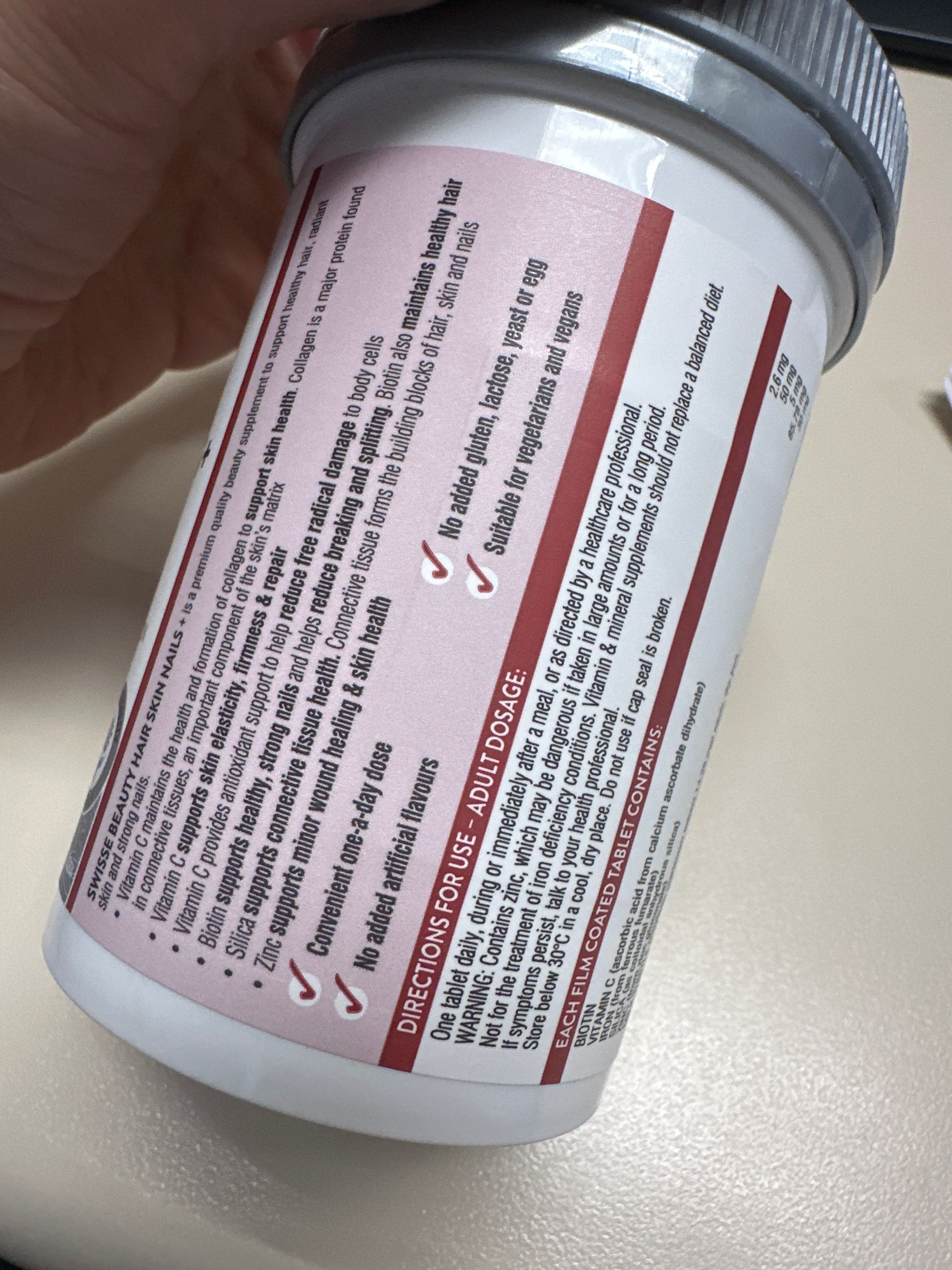 Swisse 頭髮、皮膚及指甲 真實評價/實測照片 bynat*****************com 1
