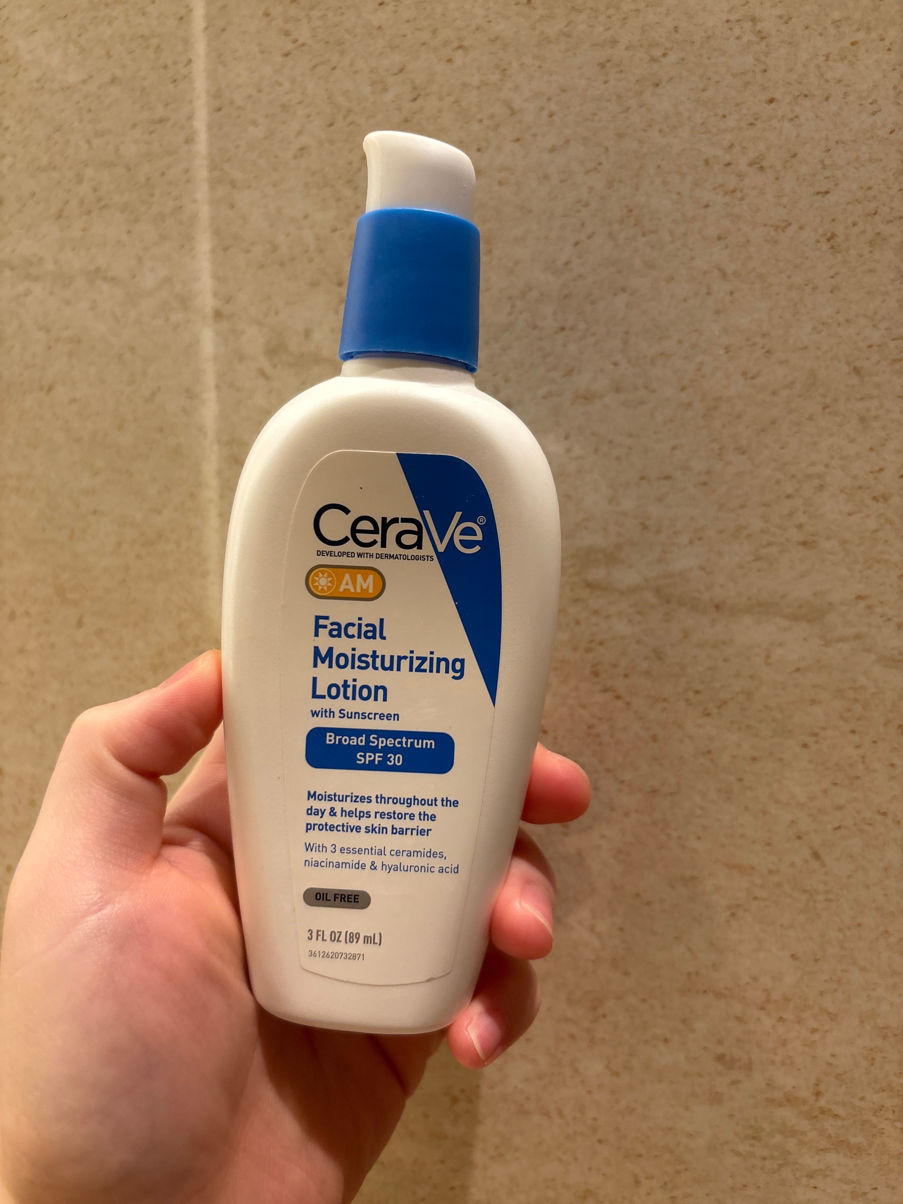 CeraVe 長效保濕防曬面霜 SPF30 真實評價/實測照片 byzoe************com 1