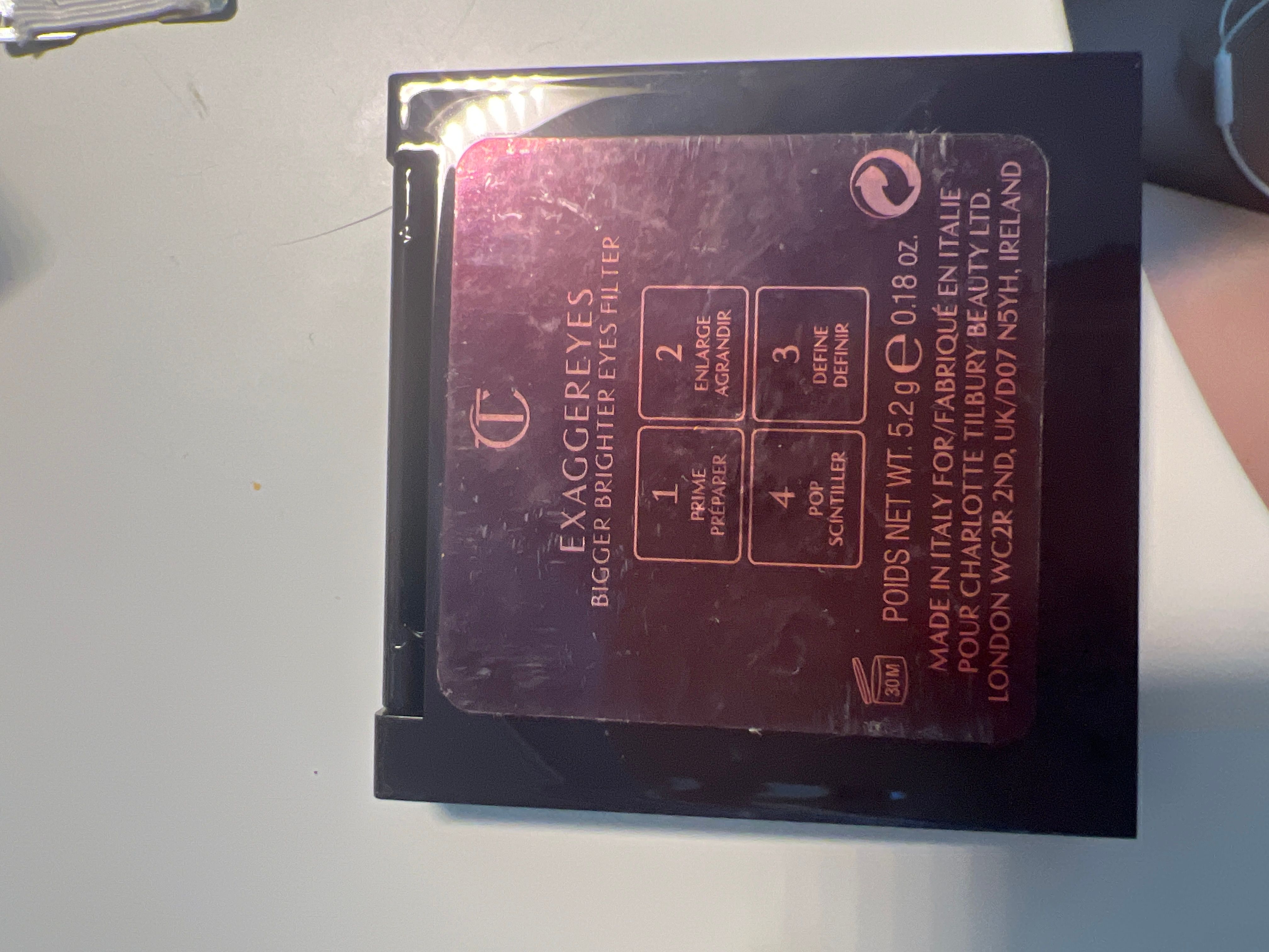 Charlotte Tilbury 四色眼影盤 Exagger- Eyes 真實評價/實測照片 byC***a 1