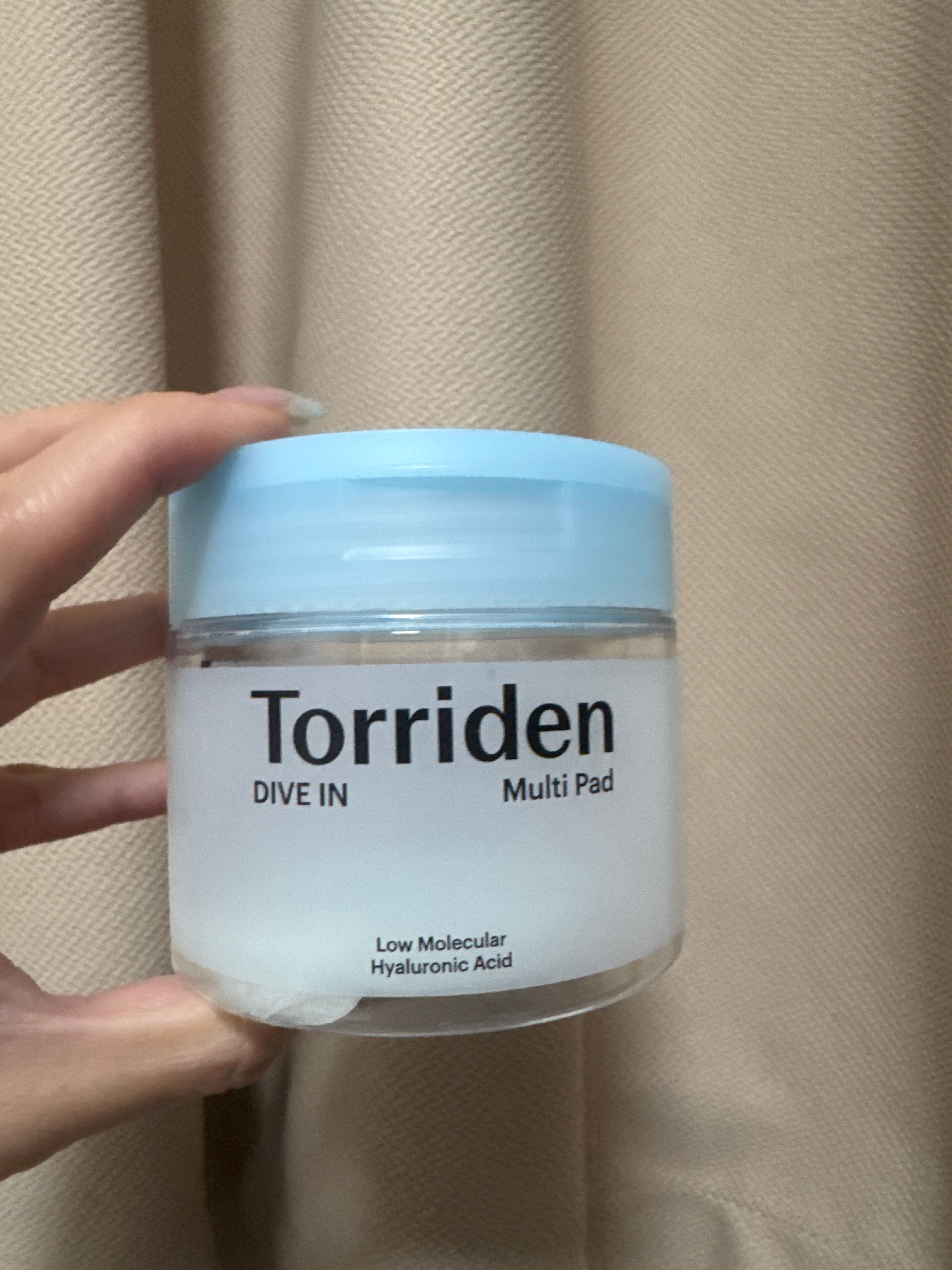 Torriden 低分子透明質酸爽膚棉片 真實評價/實測照片 byS***F 2